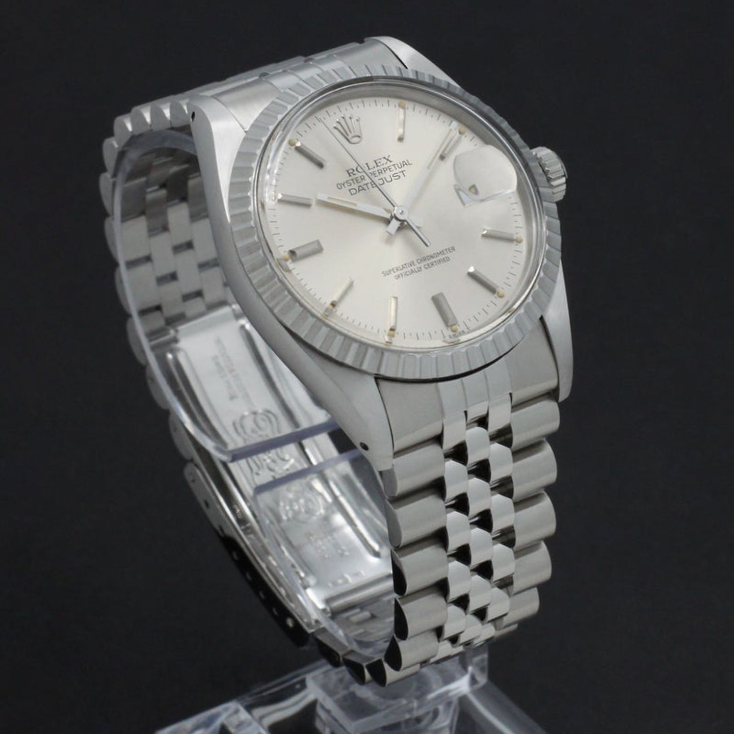 Rolex Datejust 36 16030 (1983) - Silver dial 36 mm Steel case (4/7)