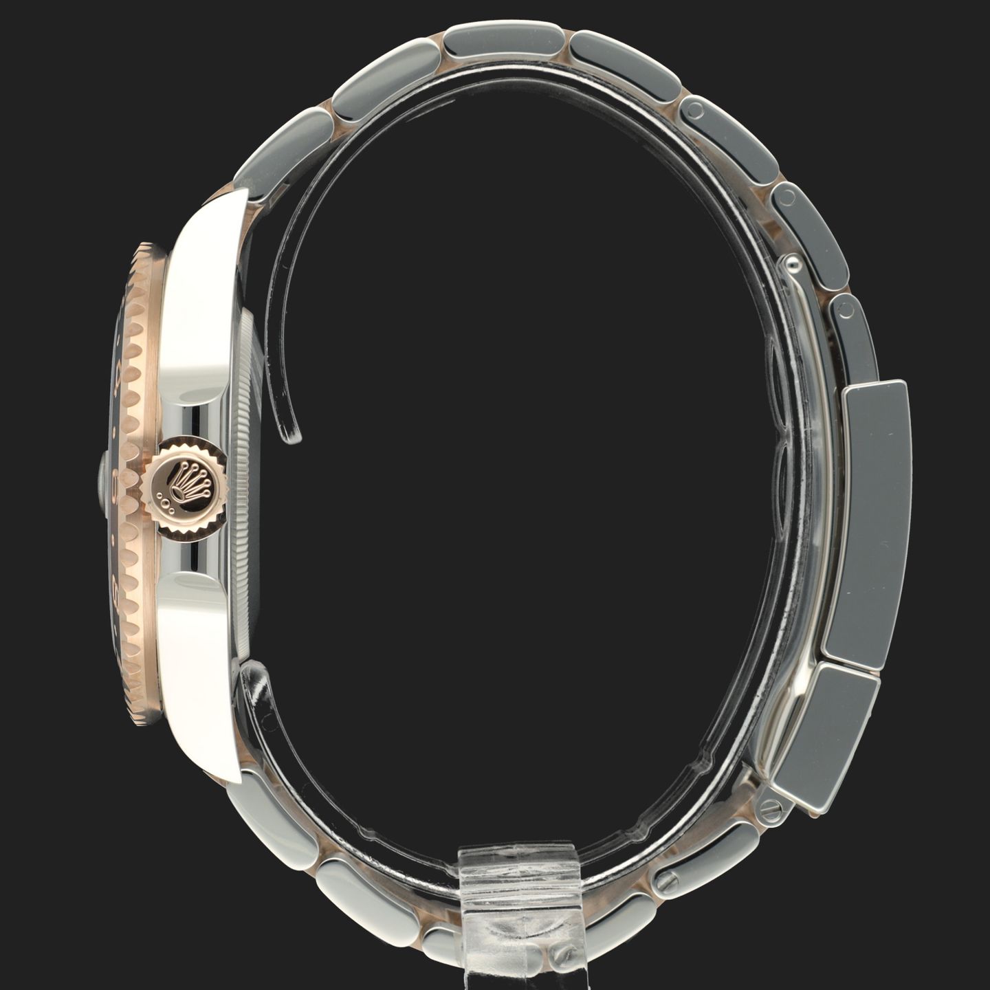 Rolex GMT-Master II 126711CHNR (2020) - Black dial 40 mm Gold/Steel case (7/8)