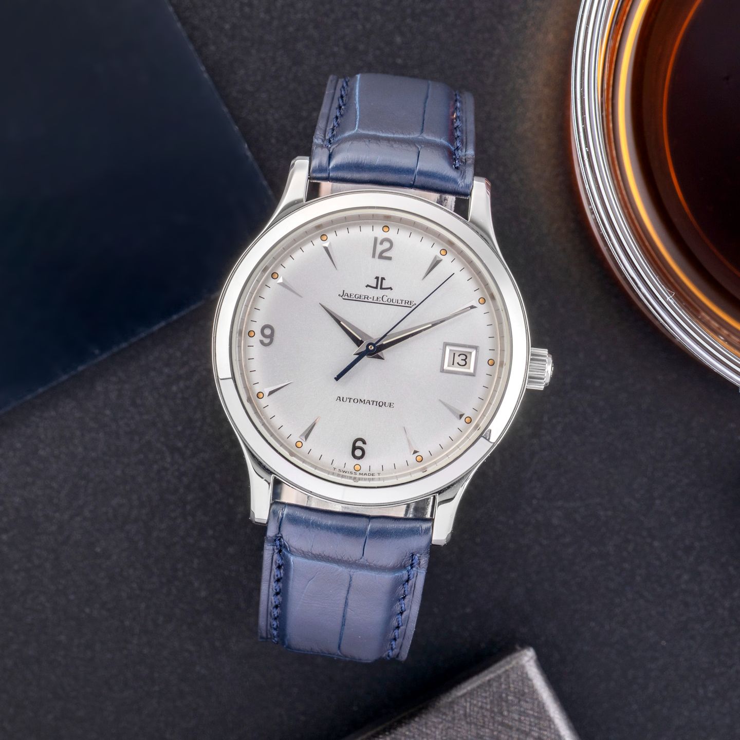 Jaeger-LeCoultre Master Memovox Q1408420 (1998) - Silver dial 37 mm Steel case (1/8)
