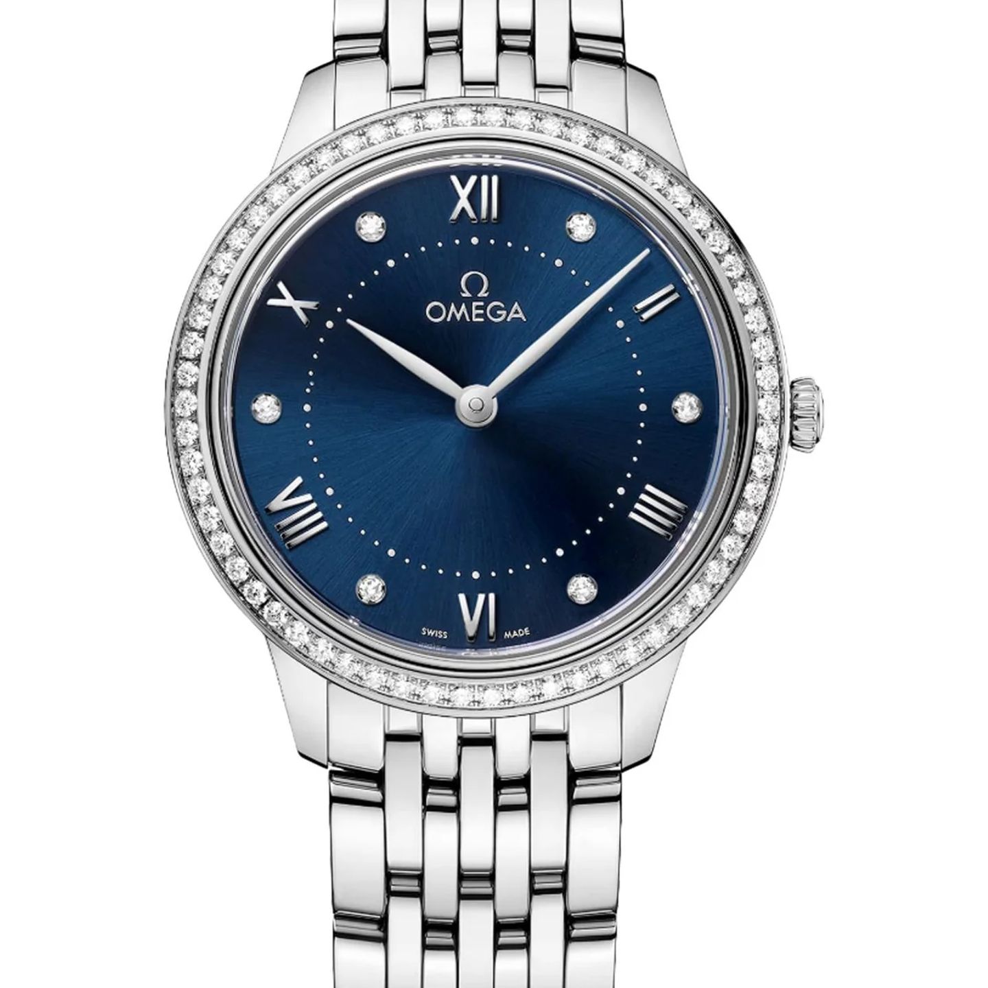 Omega De Ville Prestige 434.15.30.60.53.001 (2026) - Blue dial 30 mm Steel case (1/1)