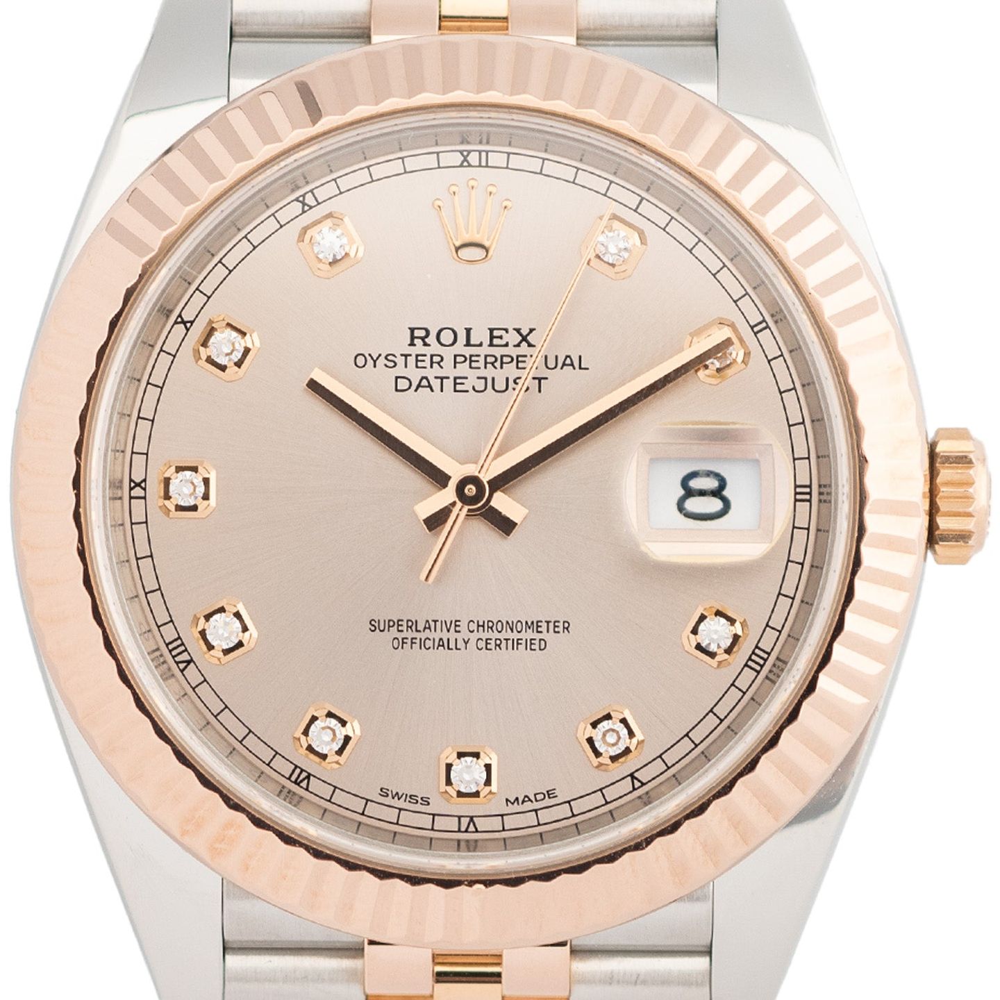 Rolex Datejust 41 126331 (2017) - Zilver wijzerplaat 41mm Goud/Staal (2/5)