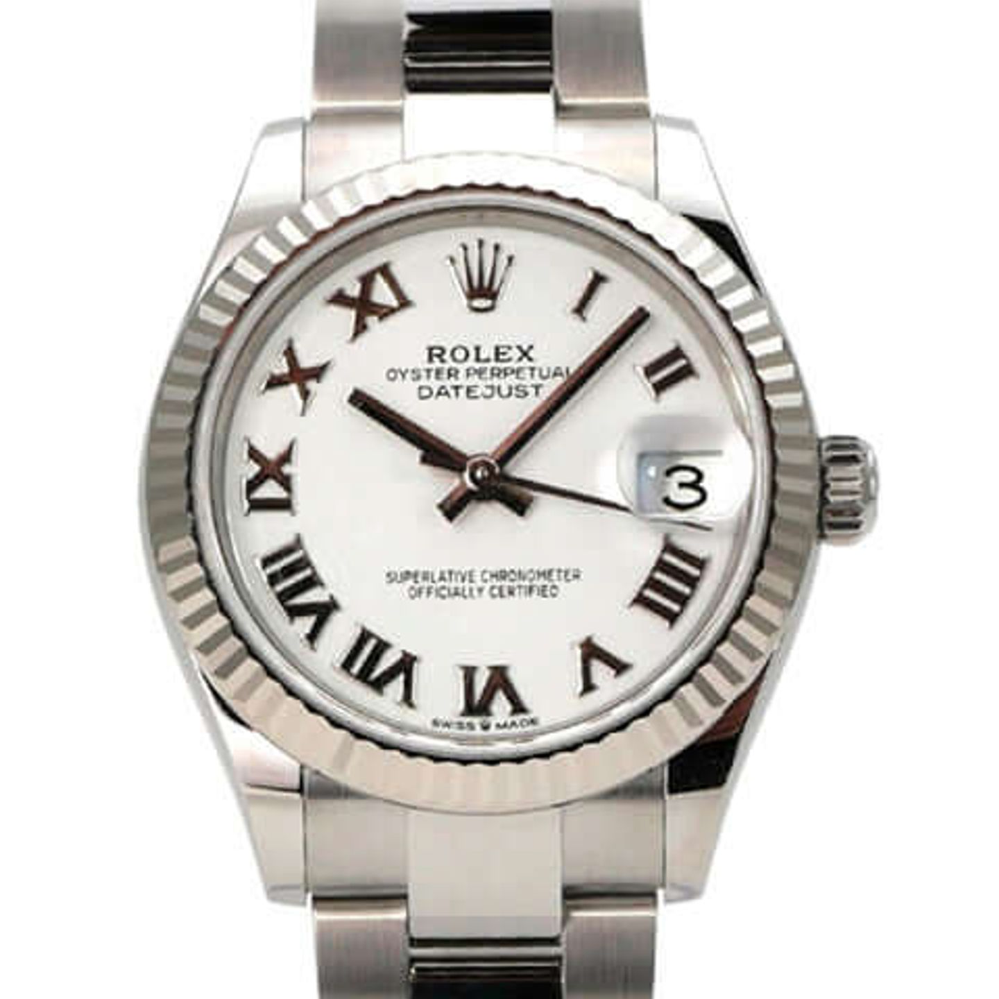 Rolex Datejust 31 278274 (2025) - White dial 31 mm Steel case (1/8)