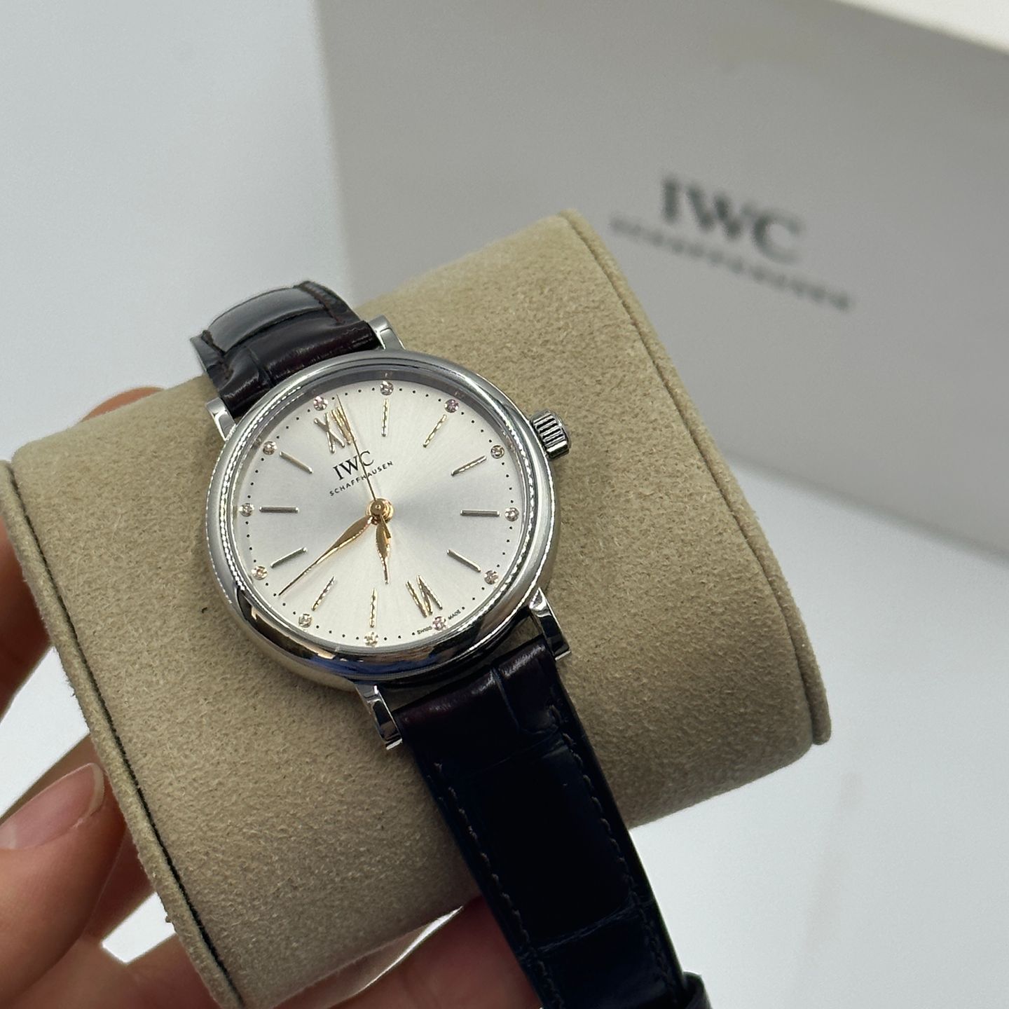 IWC Portofino Automatic IW357403 (2023) - Silver dial 34 mm Steel case (5/8)