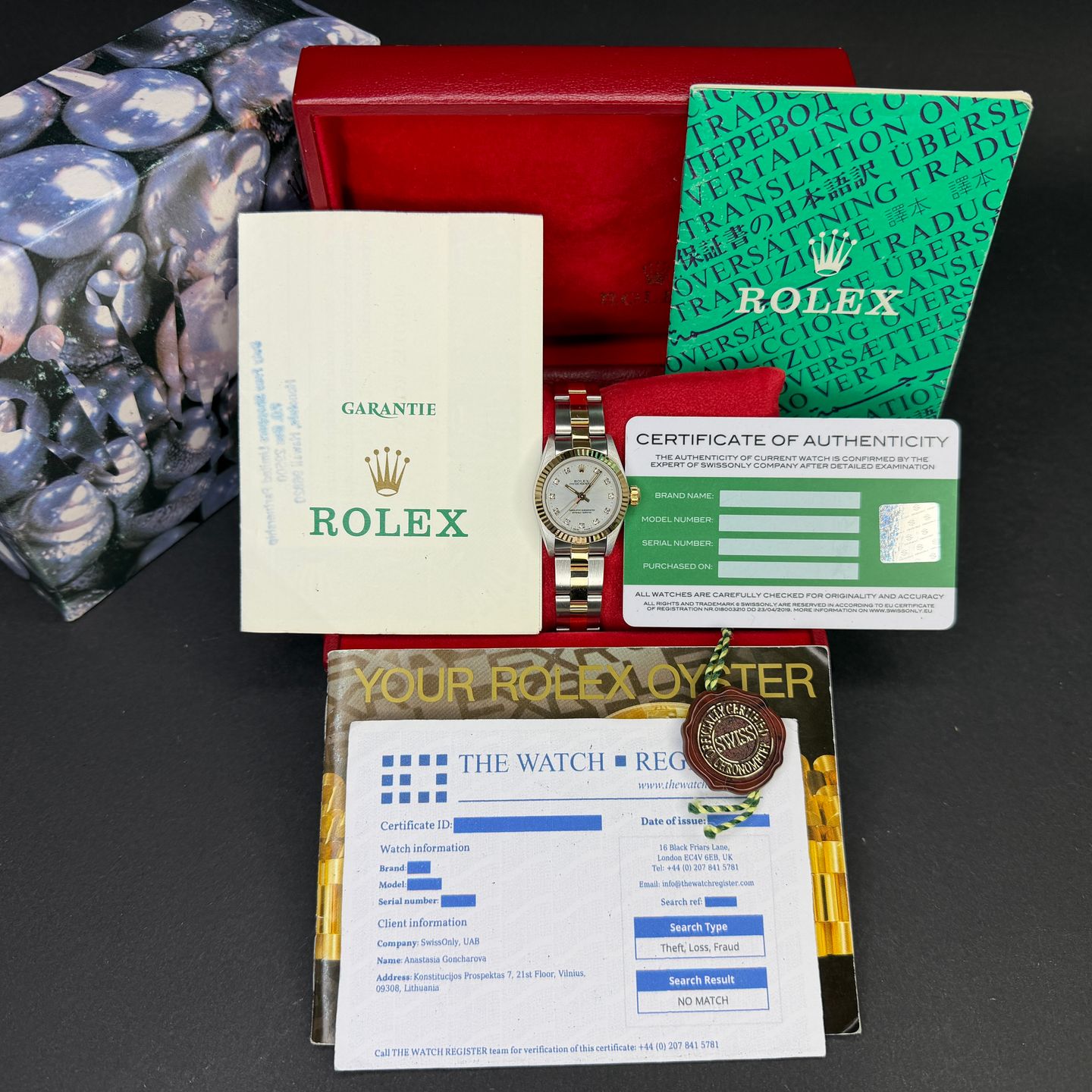 Rolex Oyster Perpetual 67193 (1987) - 26 mm Gold/Steel case (3/8)