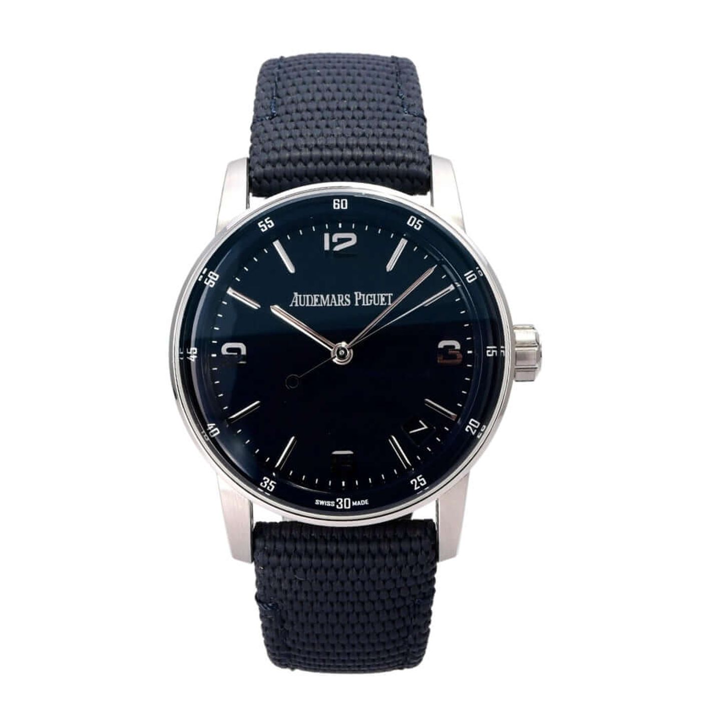 Audemars Piguet CODE 11.59 15210BC.OO.A321CR.01 (2022) - Blue dial 41 mm White Gold case (2/8)