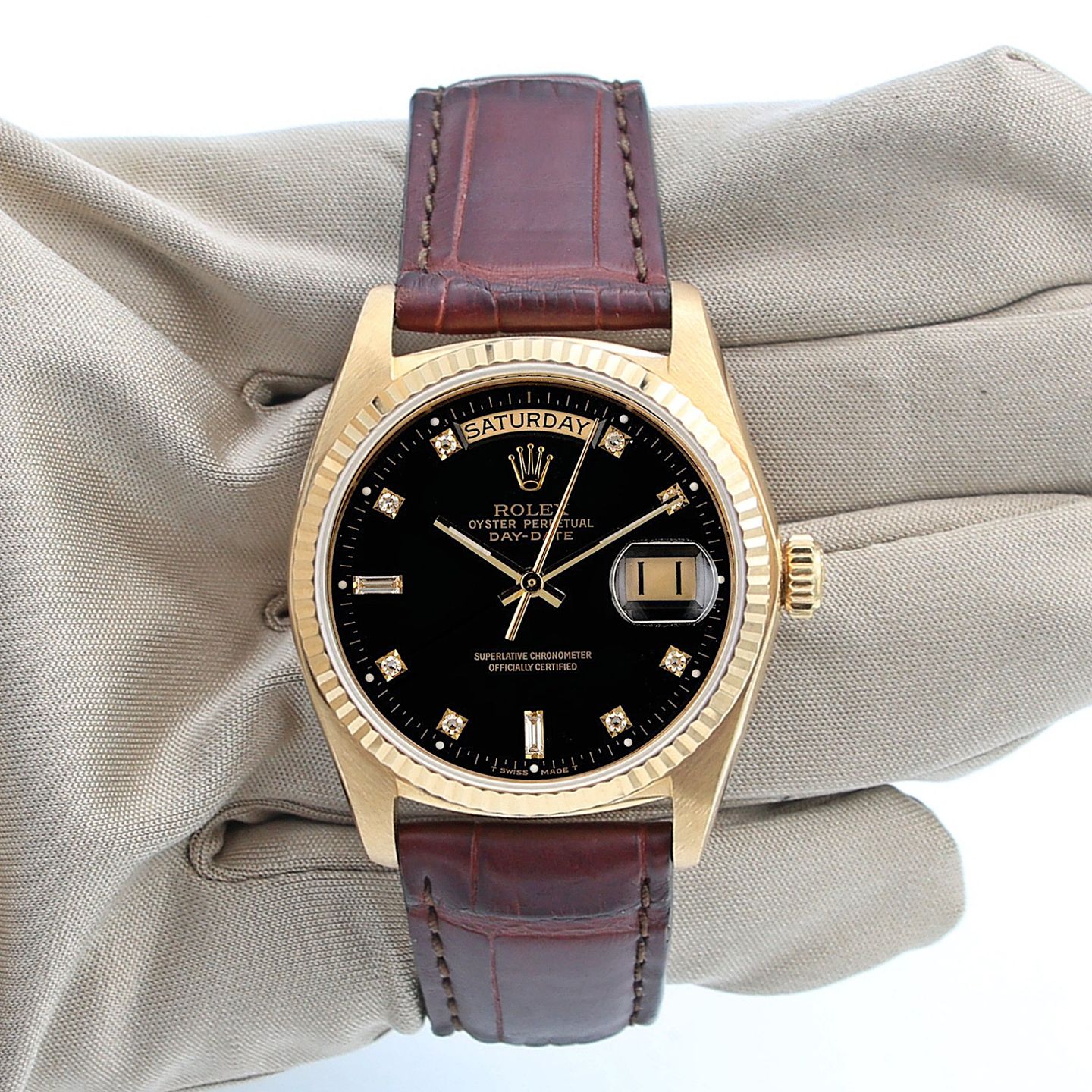 Rolex Day-Date 36 18038 (Onbekend (willekeurig serienummer)) - 36mm Geelgoud (2/6)