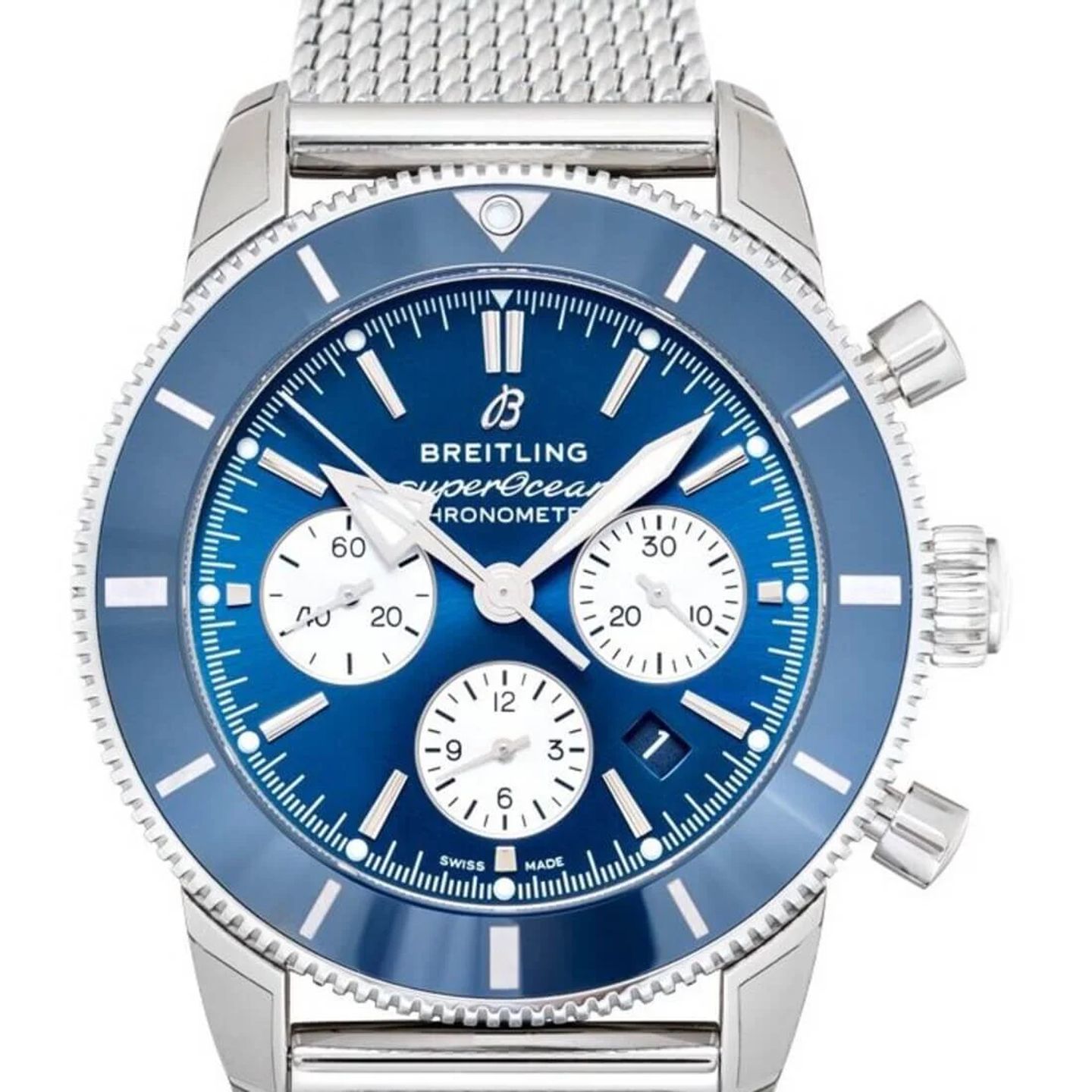 Breitling Superocean Heritage II Chronograph AB0162161C1A1 (2023) - Blue dial 44 mm Steel case (2/2)