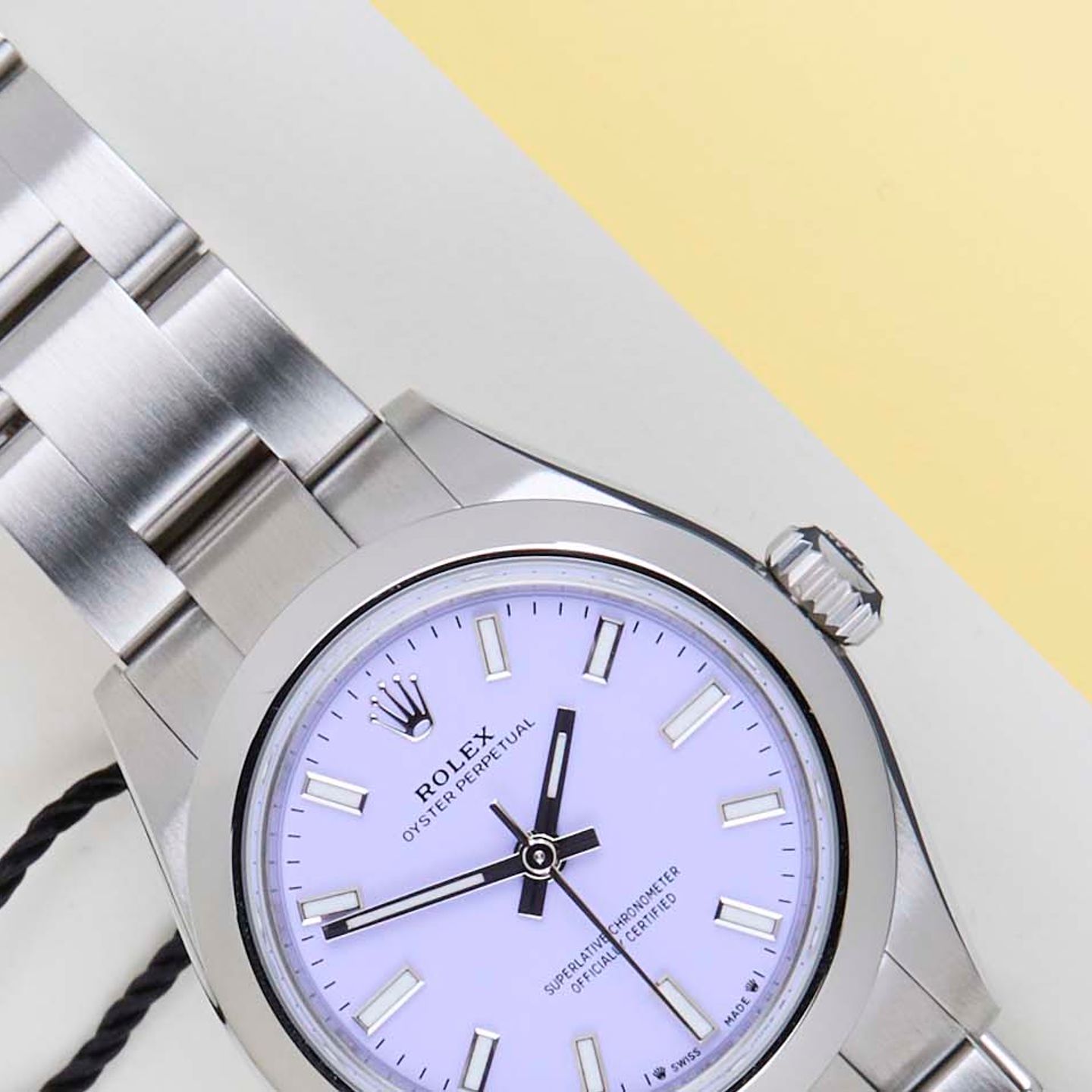 Rolex Oyster Perpetual 28 276200 (2025) - 28mm Staal (3/8)