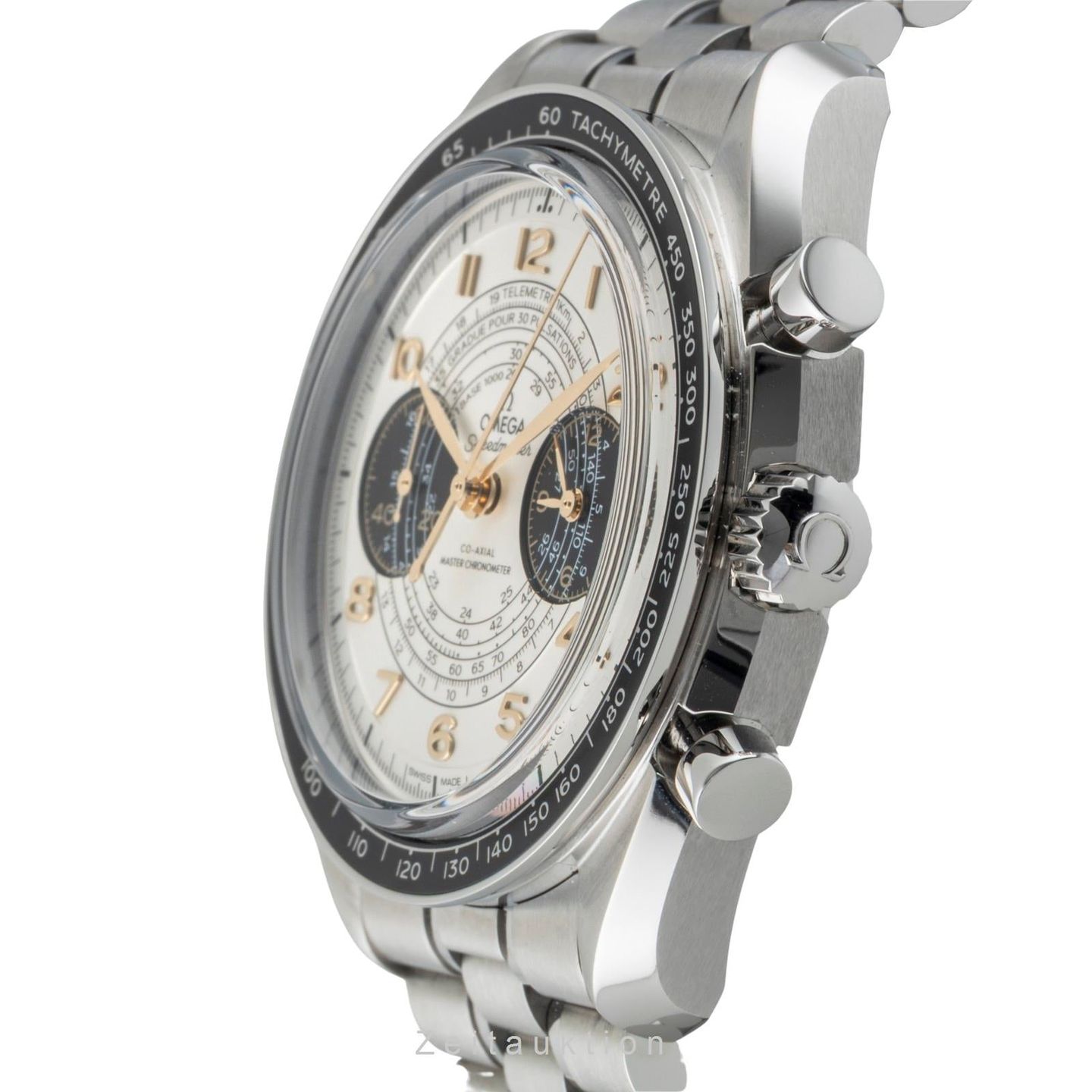 Omega Speedmaster Chronoscope 522.30.43.51.02.001 (Unknown (random serial)) - Silver dial 40 mm Steel case (5/8)
