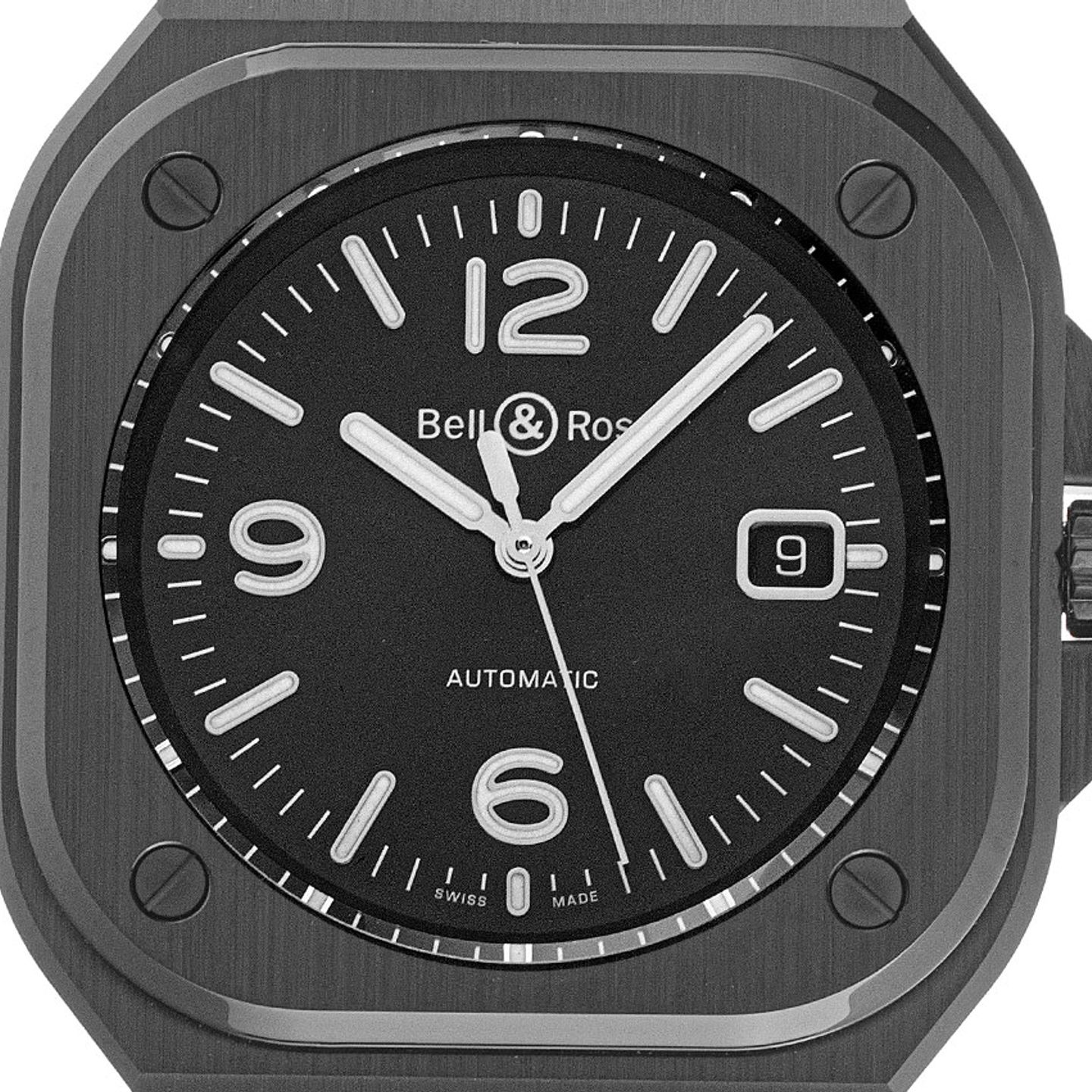 Bell & Ross BR 05 BR05A-BL-CE/SCE (2024) - Black dial 42 mm Ceramic case (1/7)