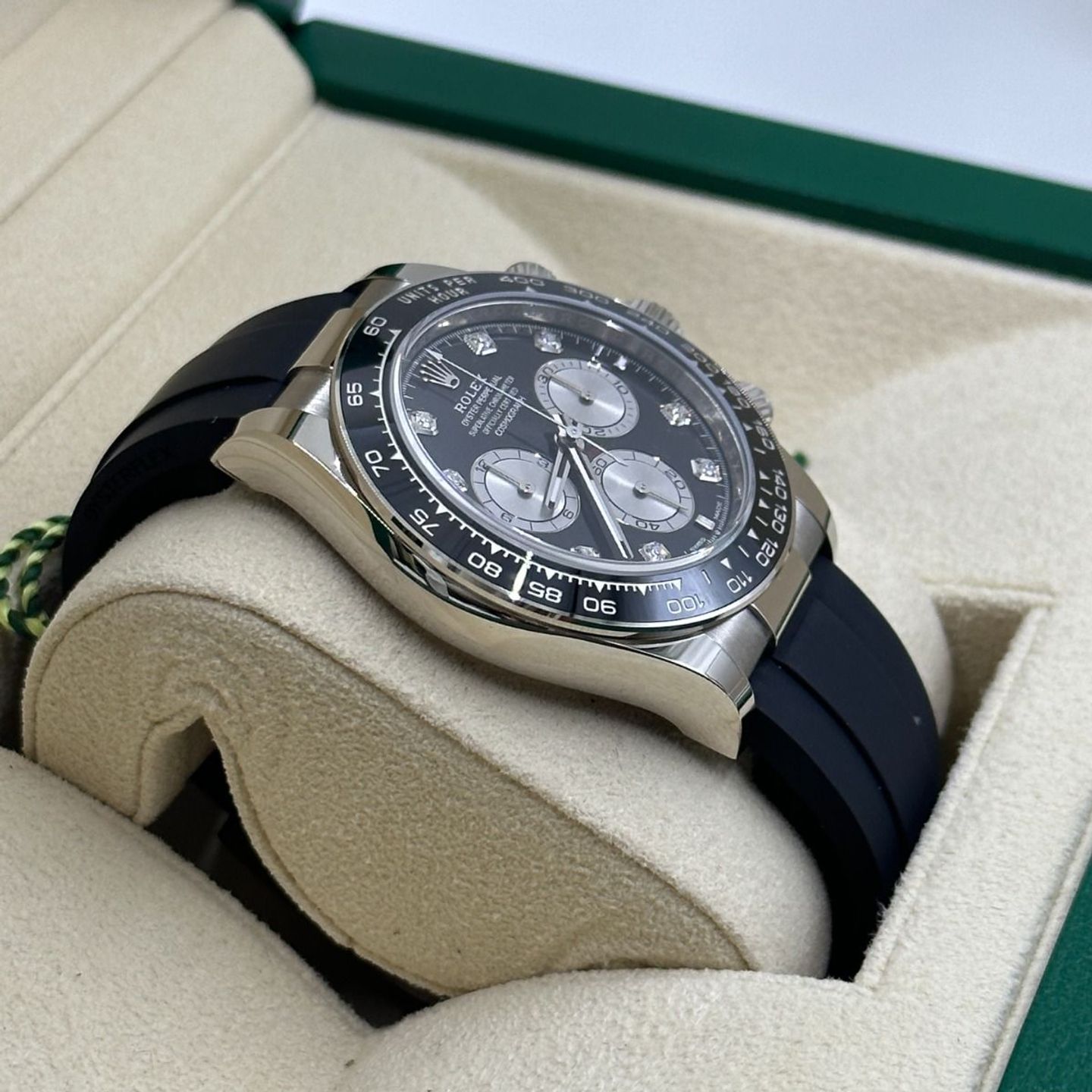 Rolex Daytona 126519LN (2023) - Black dial 40 mm White Gold case (6/8)