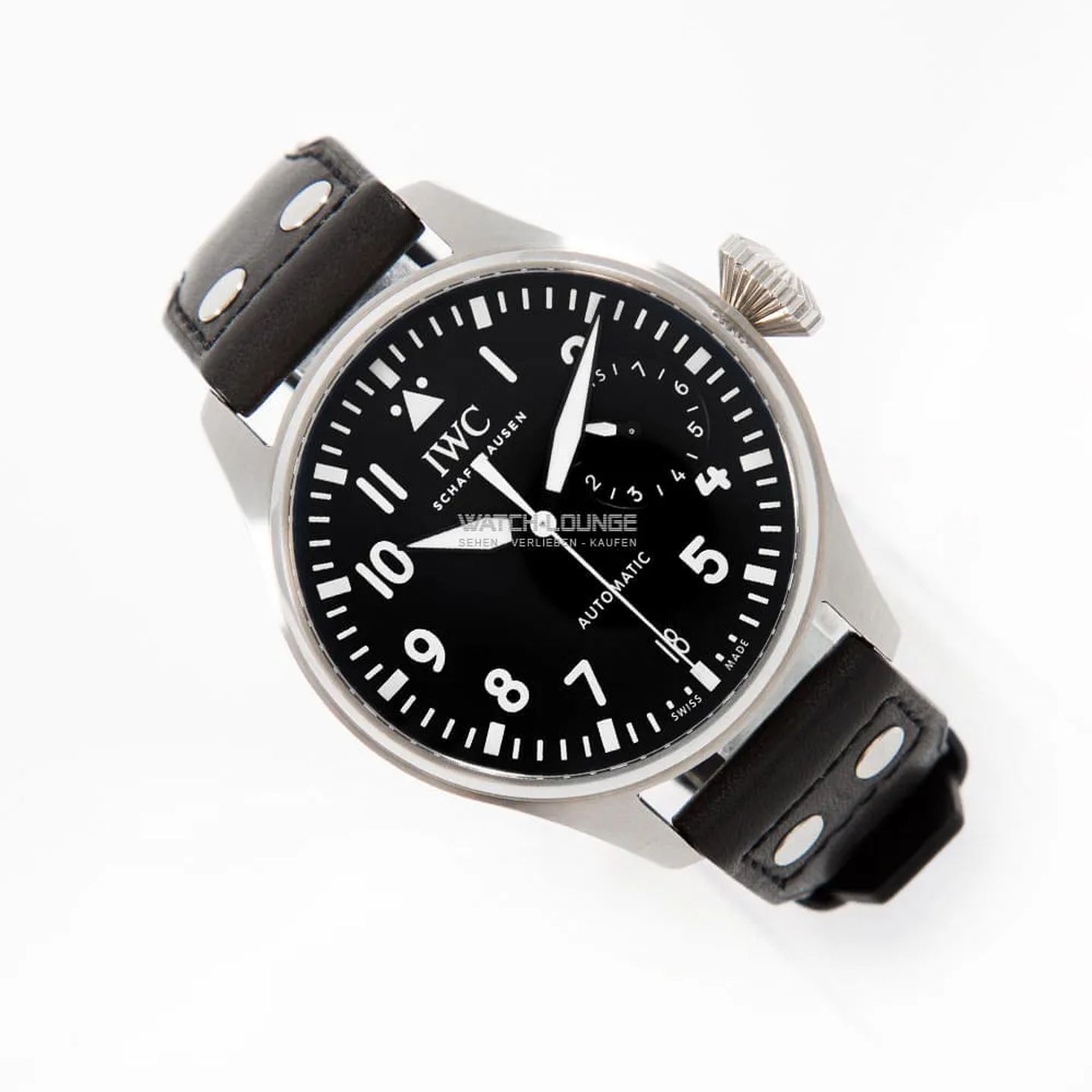 IWC Big Pilot IW501001 (2023) - Black dial 46 mm Steel case (2/8)