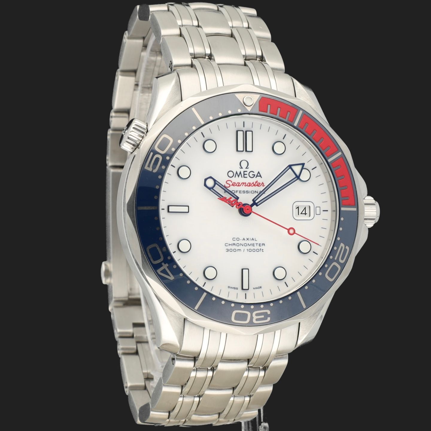 Omega Seamaster Diver 300 M 212.32.41.20.04.001 (2020) - White dial 41 mm Steel case (4/8)