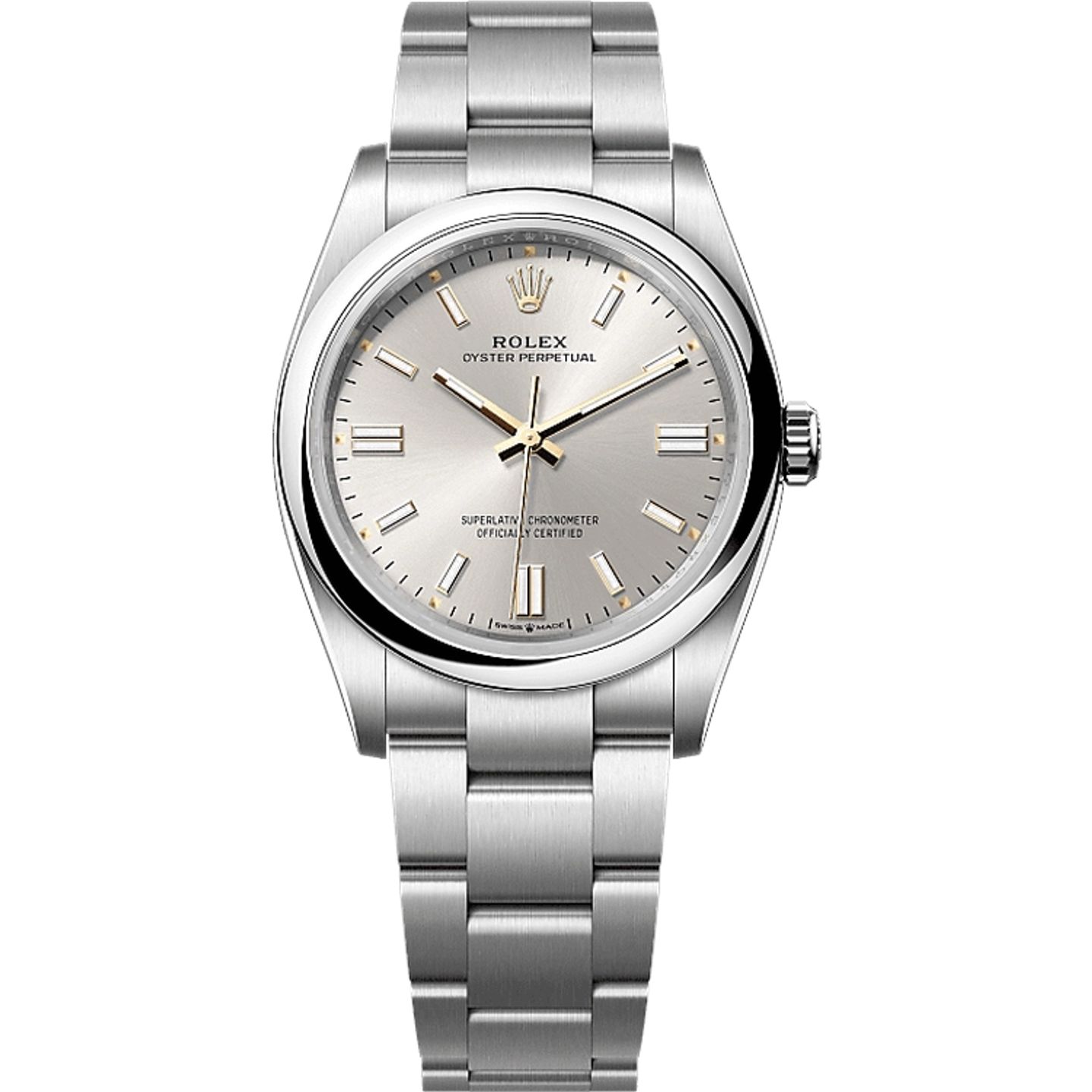 Rolex Oyster Perpetual 36 126000 (2025) - Zilver wijzerplaat 36mm Staal (1/1)