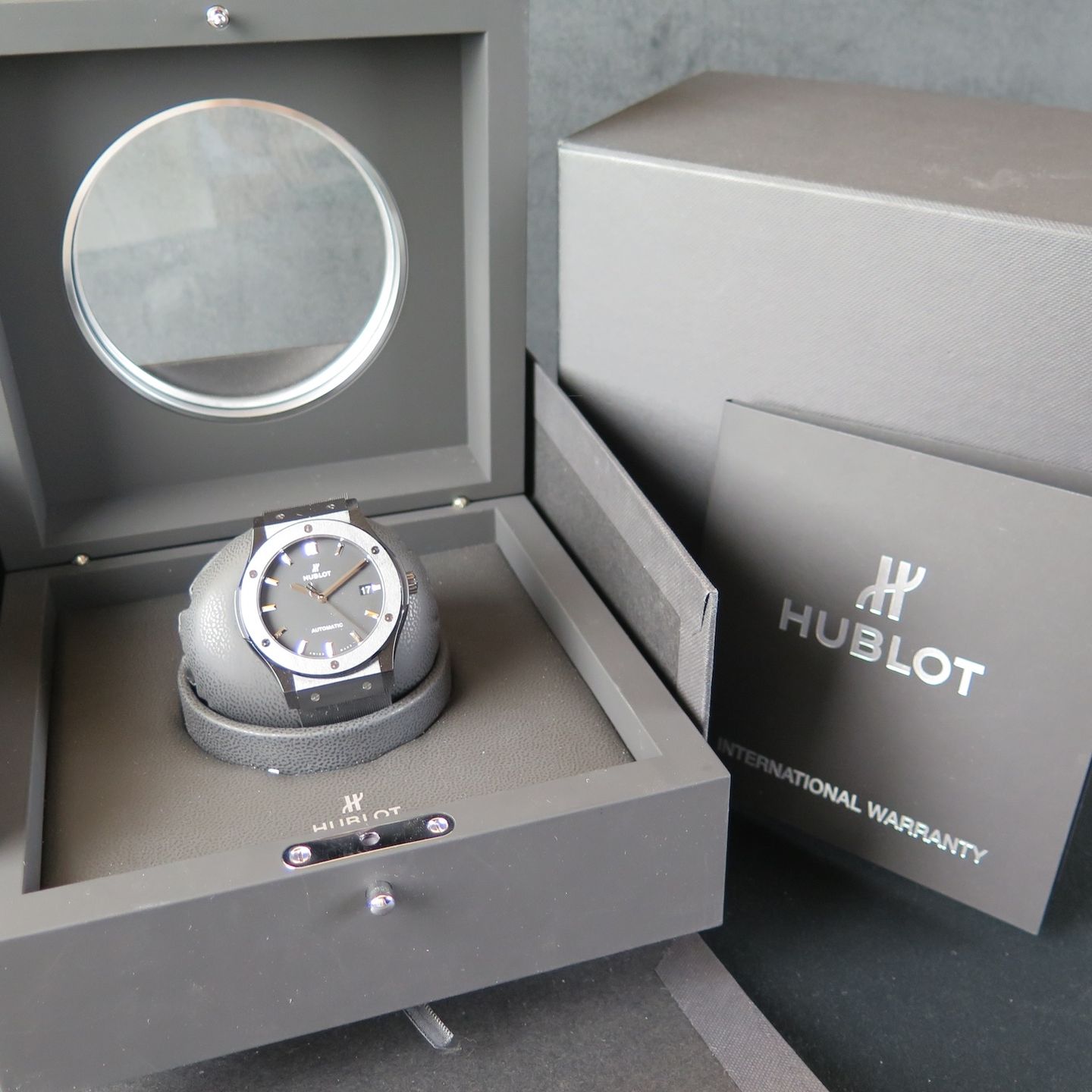 Hublot Classic Fusion 511.CM.1171.RX (2020) - Zwart wijzerplaat 45mm Keramiek (8/8)