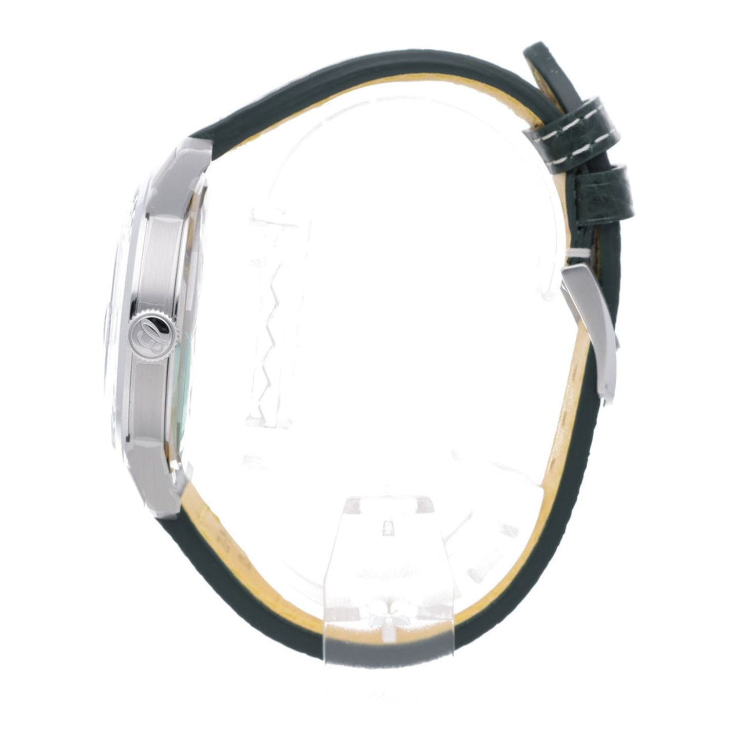 Breitling Top Time AB3113171L1X1 (2025) - Green dial 38 mm Steel case (3/7)