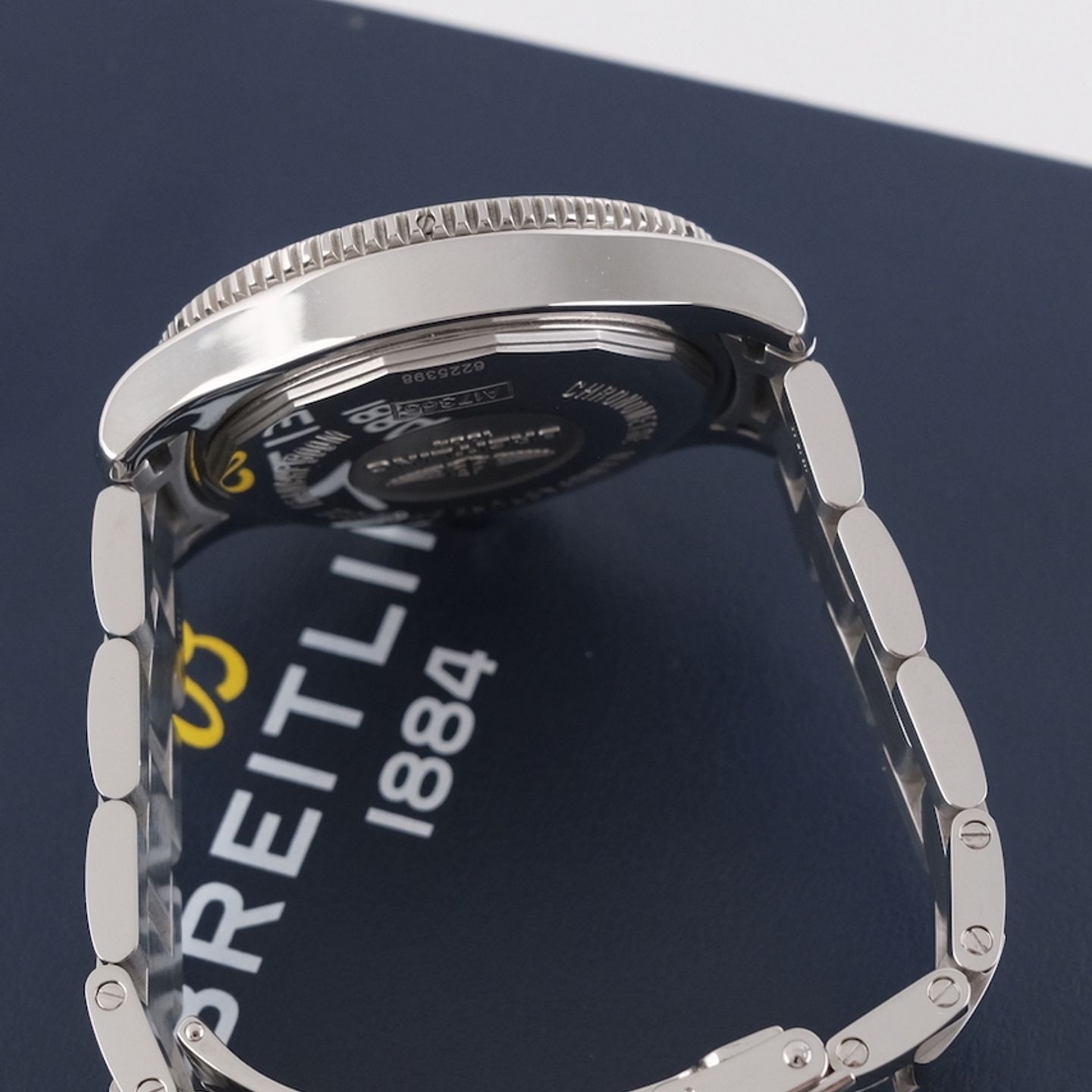 Breitling Superocean II 42 A17365D1/C915-148S (2019) - Blauw wijzerplaat 42mm Staal (6/8)