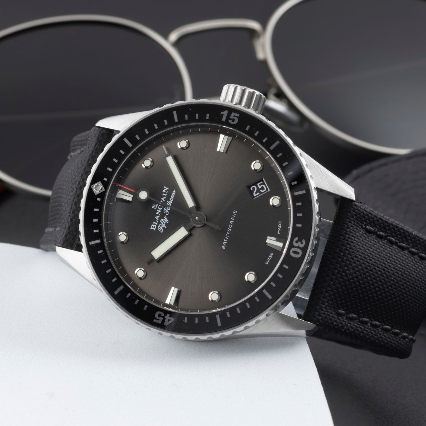 Blancpain Fifty Fathoms Bathyscaphe 5000-1110-B52A - (2/8)
