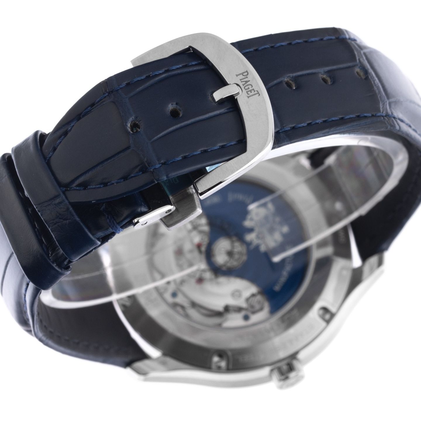 Piaget Polo S G0A43001 (2025) - Blauw wijzerplaat 43mm Staal (7/7)