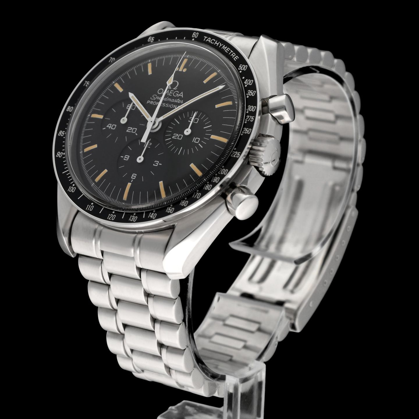 Omega Speedmaster Professional Moonwatch 3590.50 (1993) - Black dial 42 mm Steel case (5/8)