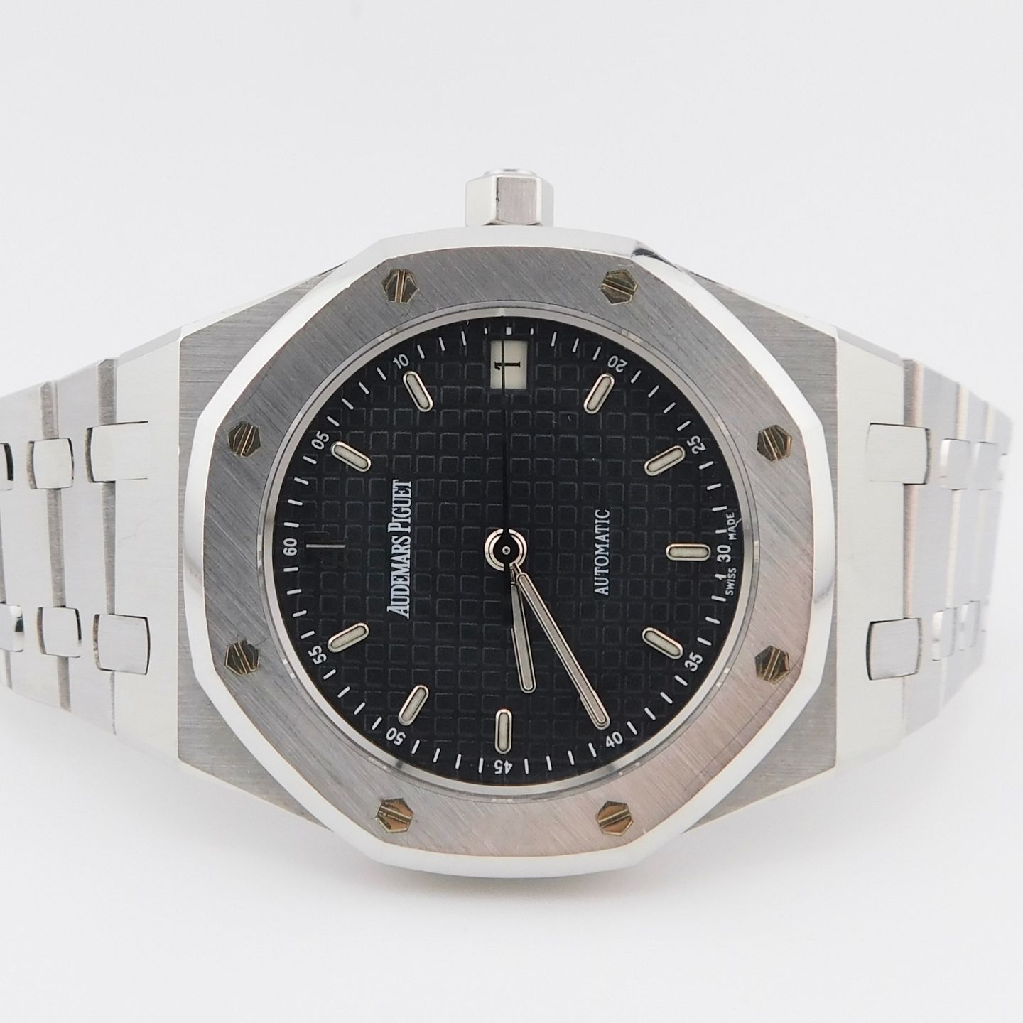 Audemars Piguet Royal Oak 14790ST (2004) - Zwart wijzerplaat 36mm Staal (3/5)