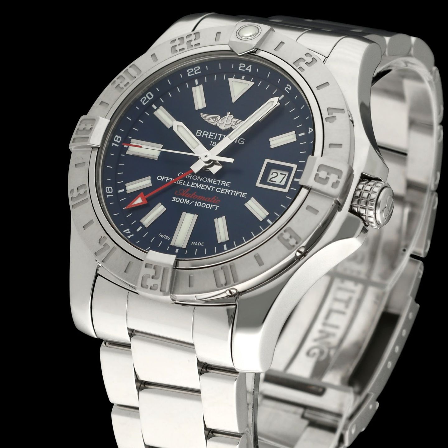 Breitling Avenger II GMT A32390 (2015) - 43mm Staal (7/8)