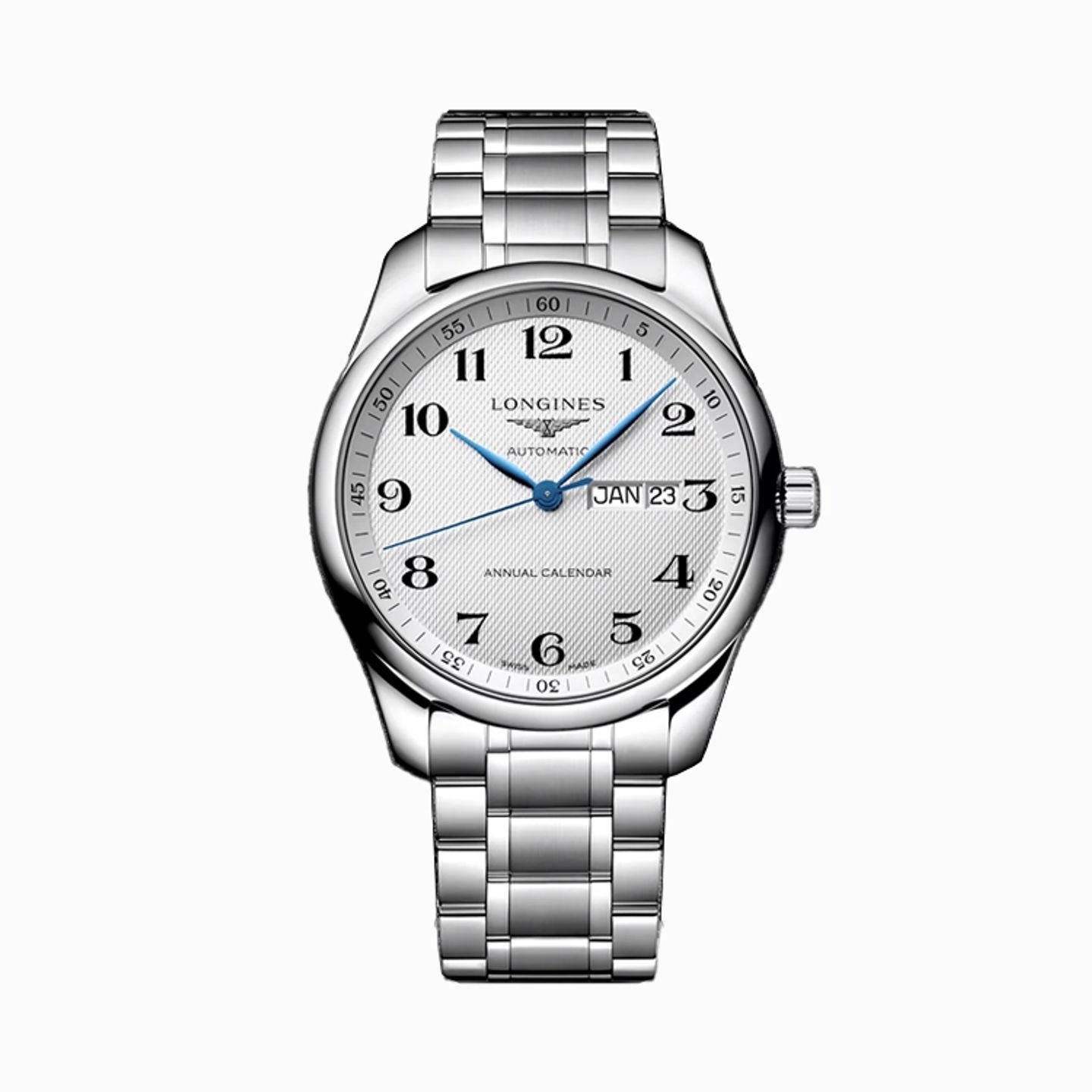Longines Master Collection L2.920.4.78.6 (2025) - Zilver wijzerplaat 42mm Staal (1/1)