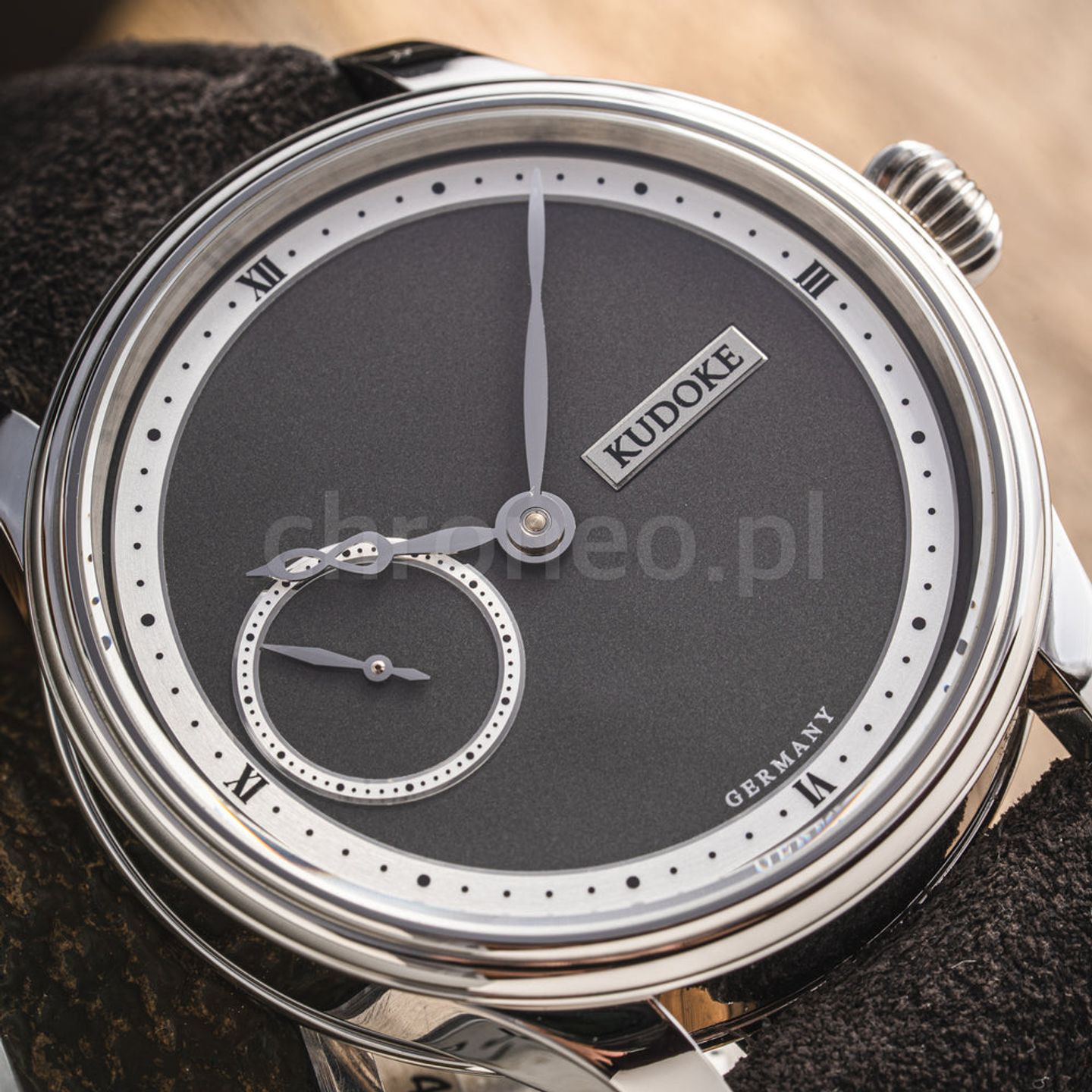 Kudoke 1 Kudoke 1 (2025) - Zwart wijzerplaat 39mm Staal (2/8)