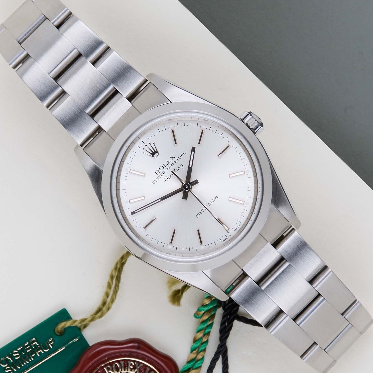 Rolex Air-King 14000M (2003) - 34mm Staal (1/8)