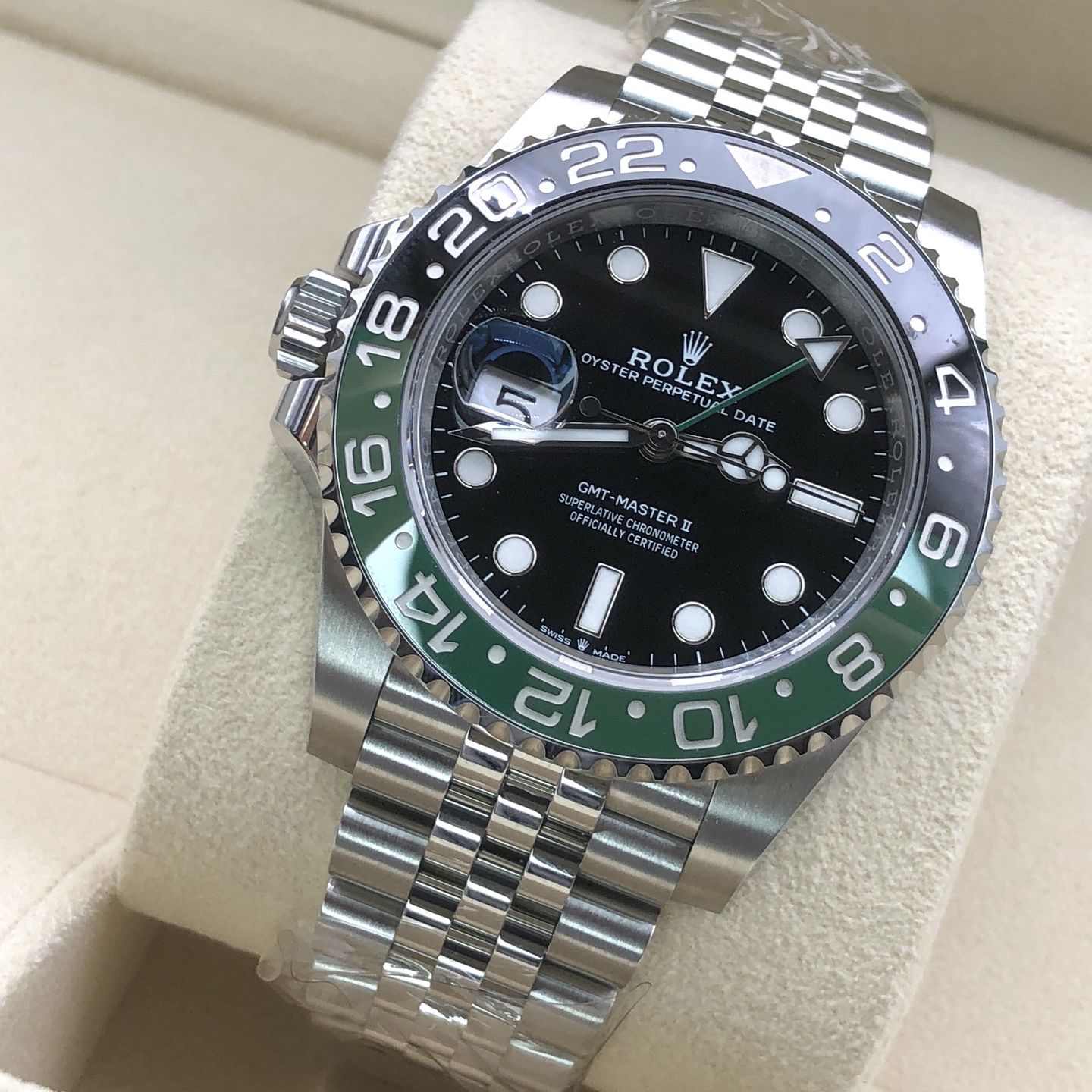 Rolex GMT-Master II 126720VTNR (Onbekend (willekeurig serienummer)) - Zwart wijzerplaat 40mm Staal (3/8)