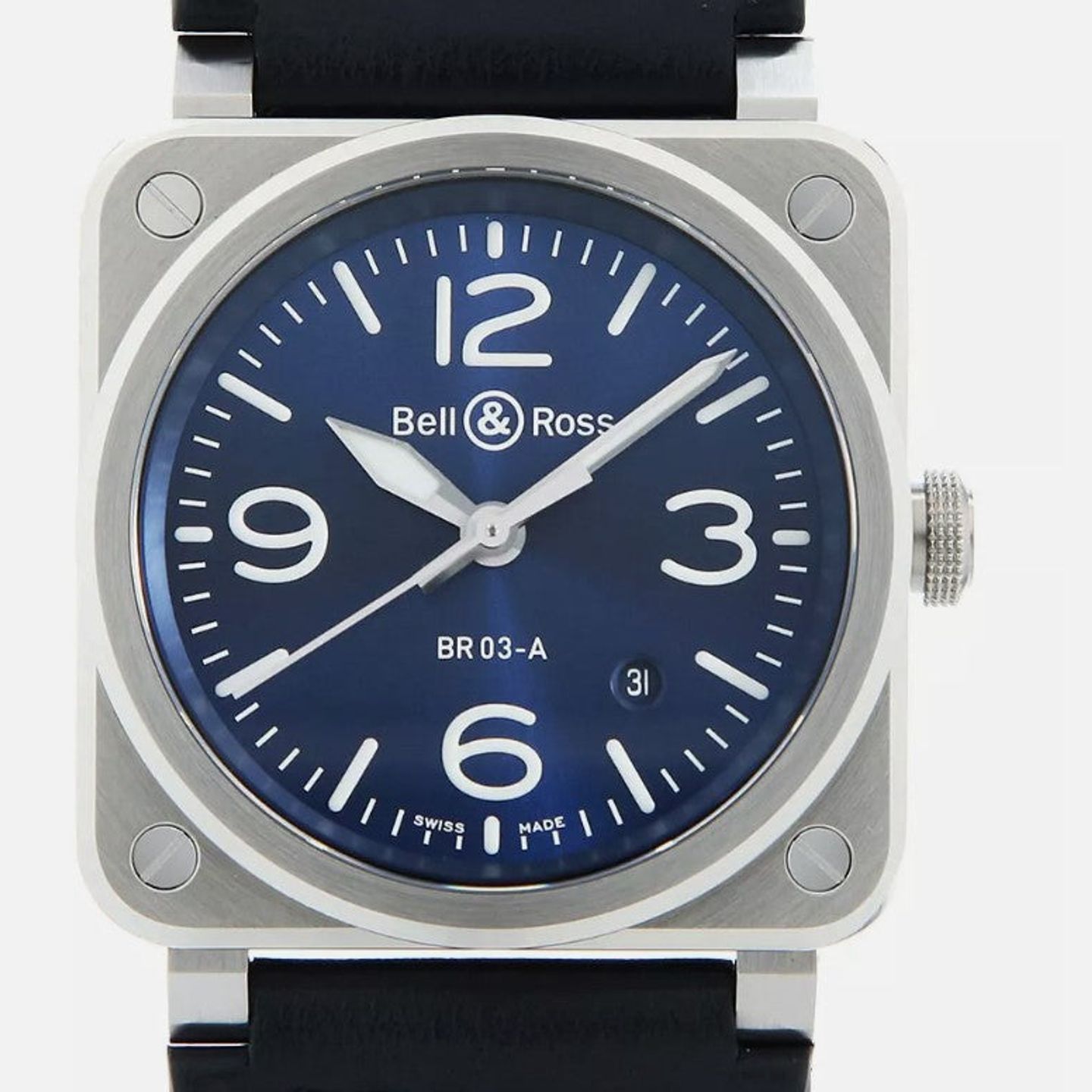 Bell & Ross BR 03 BR03A-BLU-ST/SCA - (1/1)