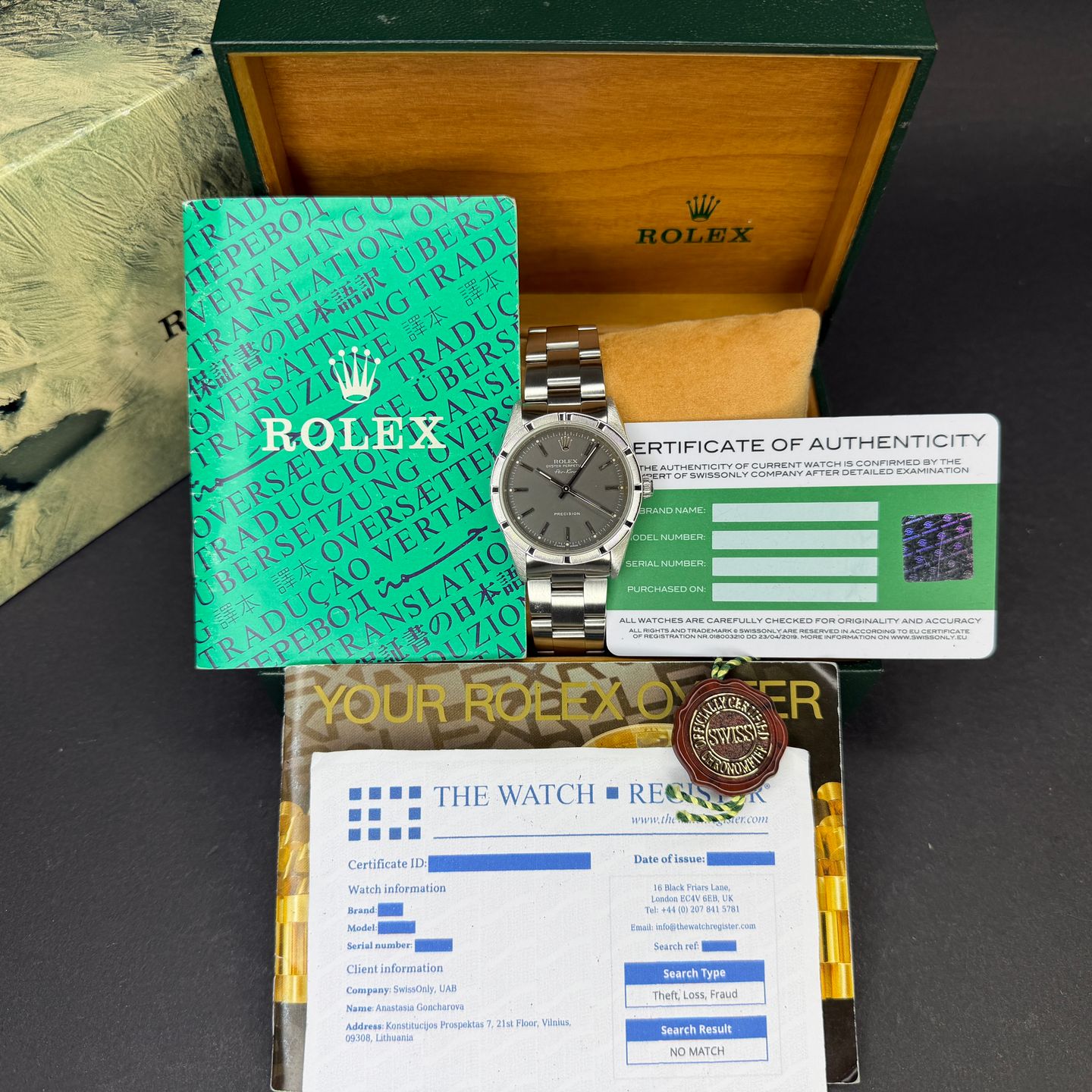 Rolex Air-King 14010 - (3/8)