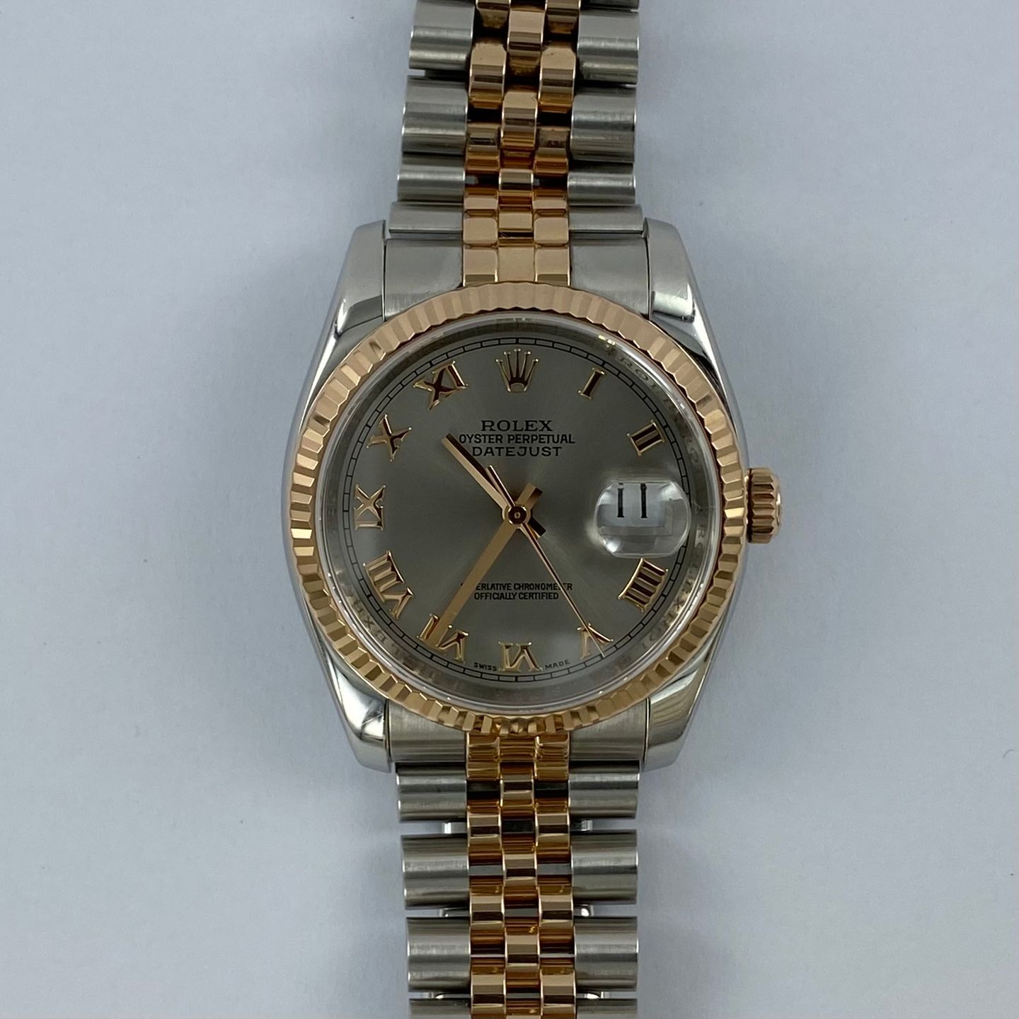 Rolex Datejust 36 116231 (2009) - 36mm Goud/Staal (5/6)