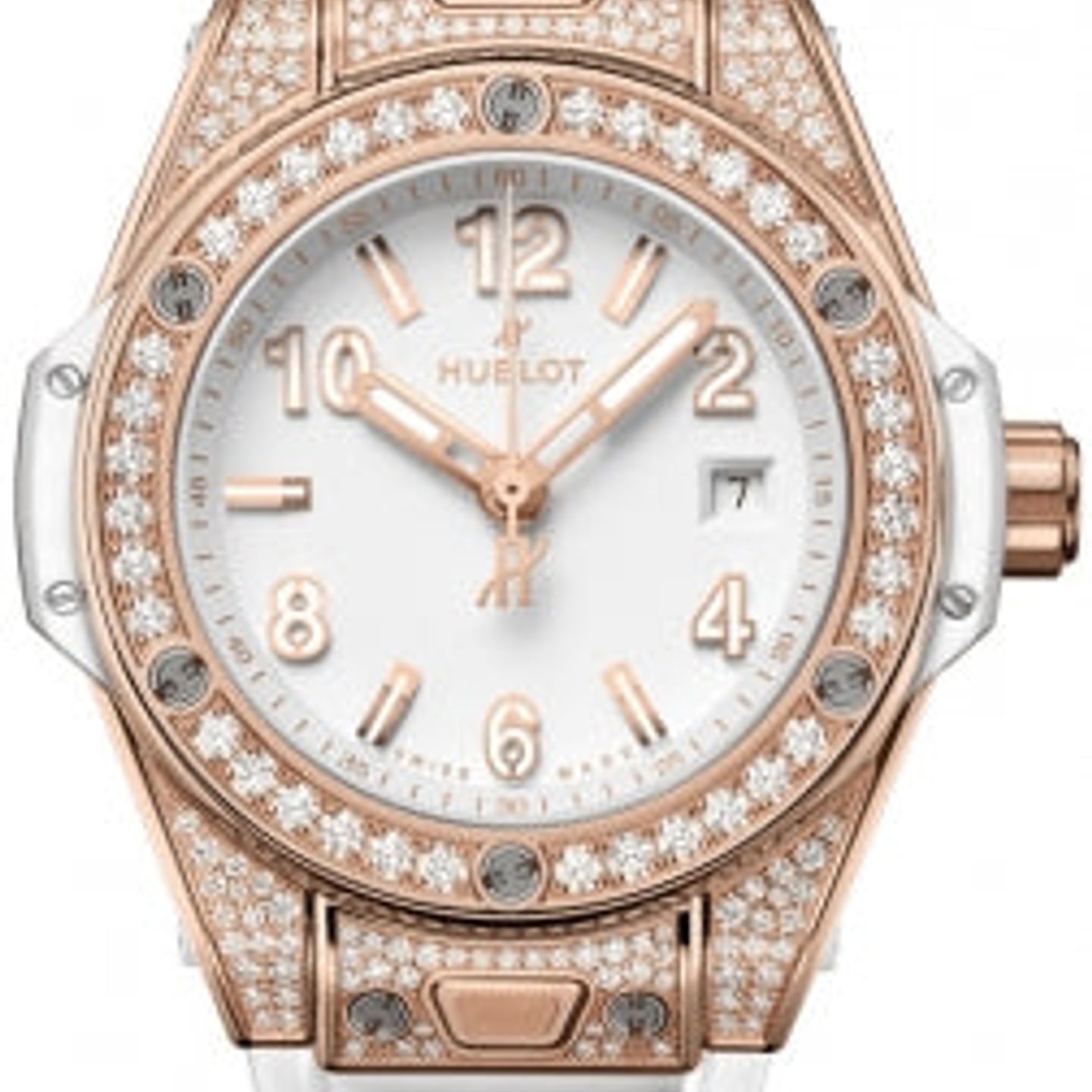 Hublot Big Bang 485.OE.2080.RW.1604 (2026) - White dial 33 mm Rose Gold case (1/1)