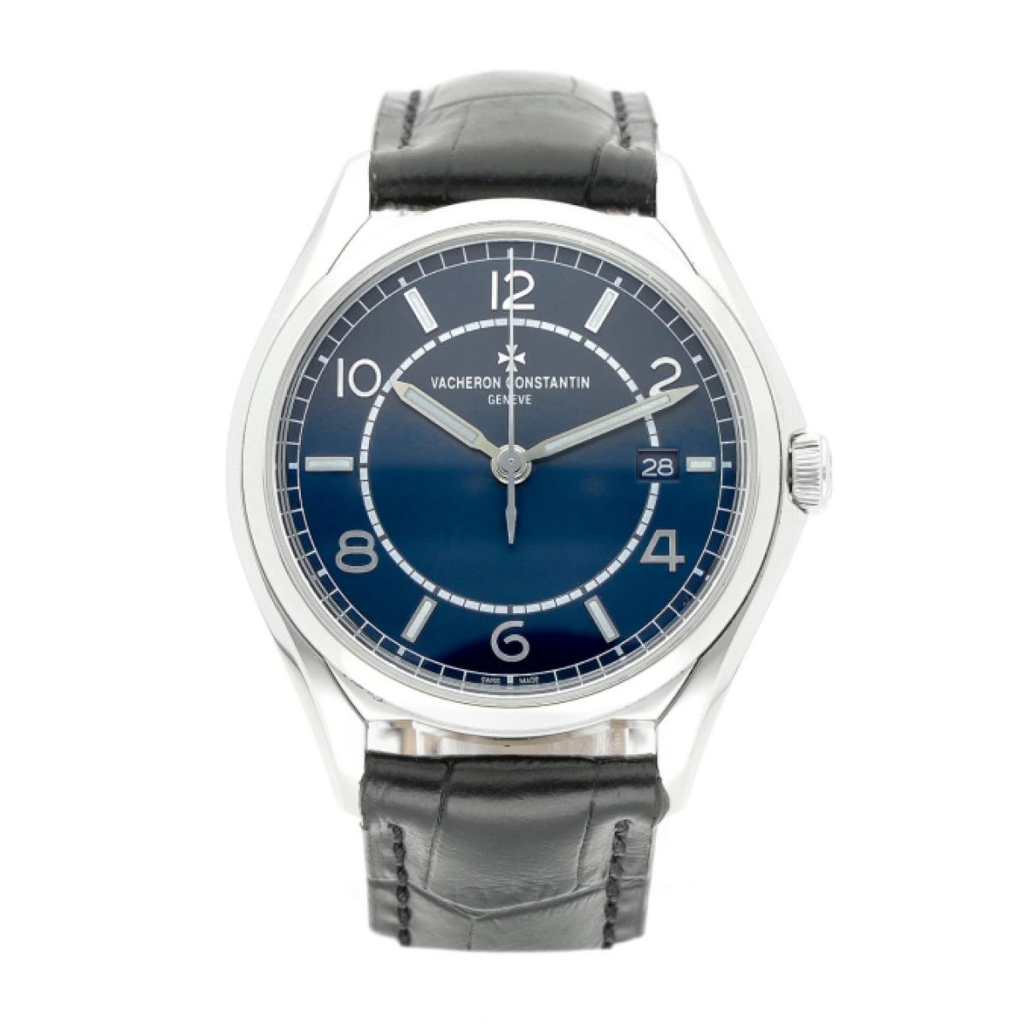 Vacheron Constantin Fiftysix 4600E/000A-B487 (2019) - Blauw wijzerplaat 40mm Staal (1/5)