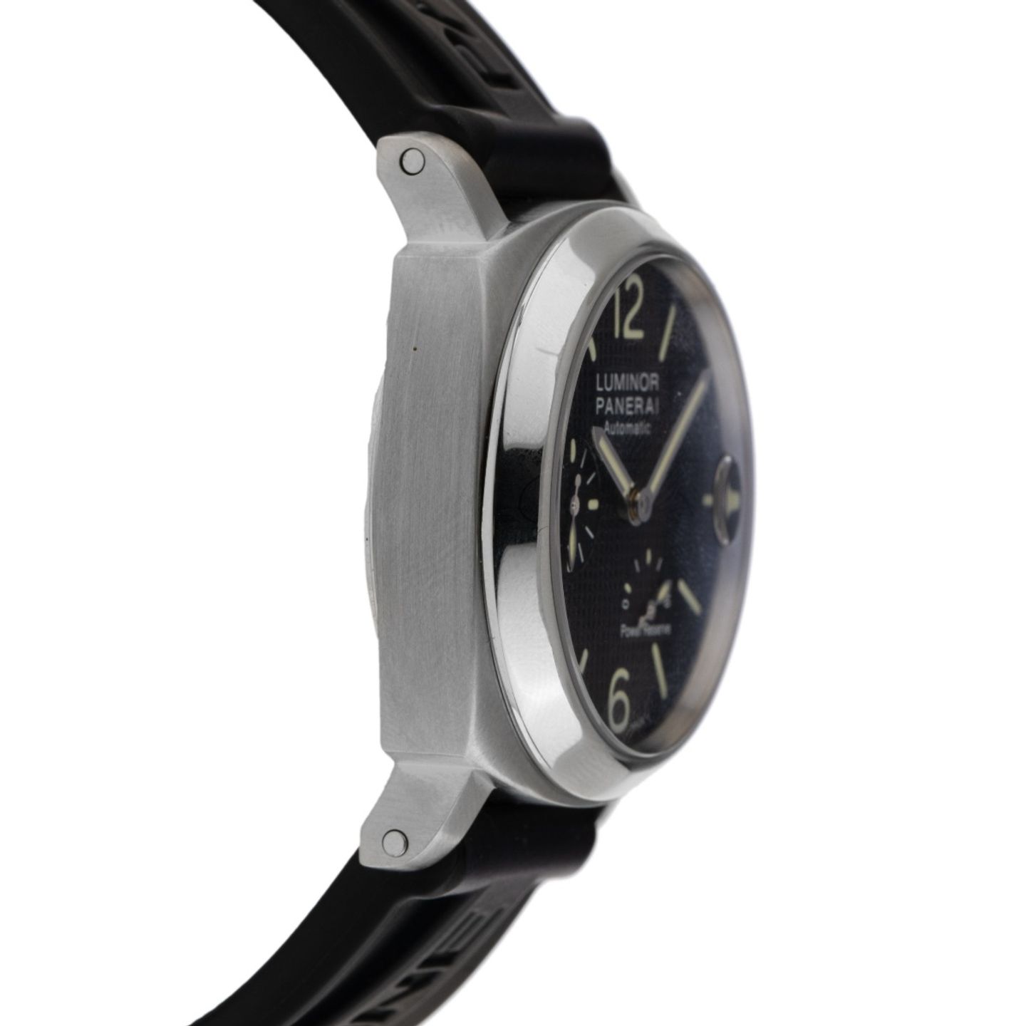 Panerai Luminor Power Reserve PAM00241 (2008) - Zwart wijzerplaat 40mm Staal (5/8)