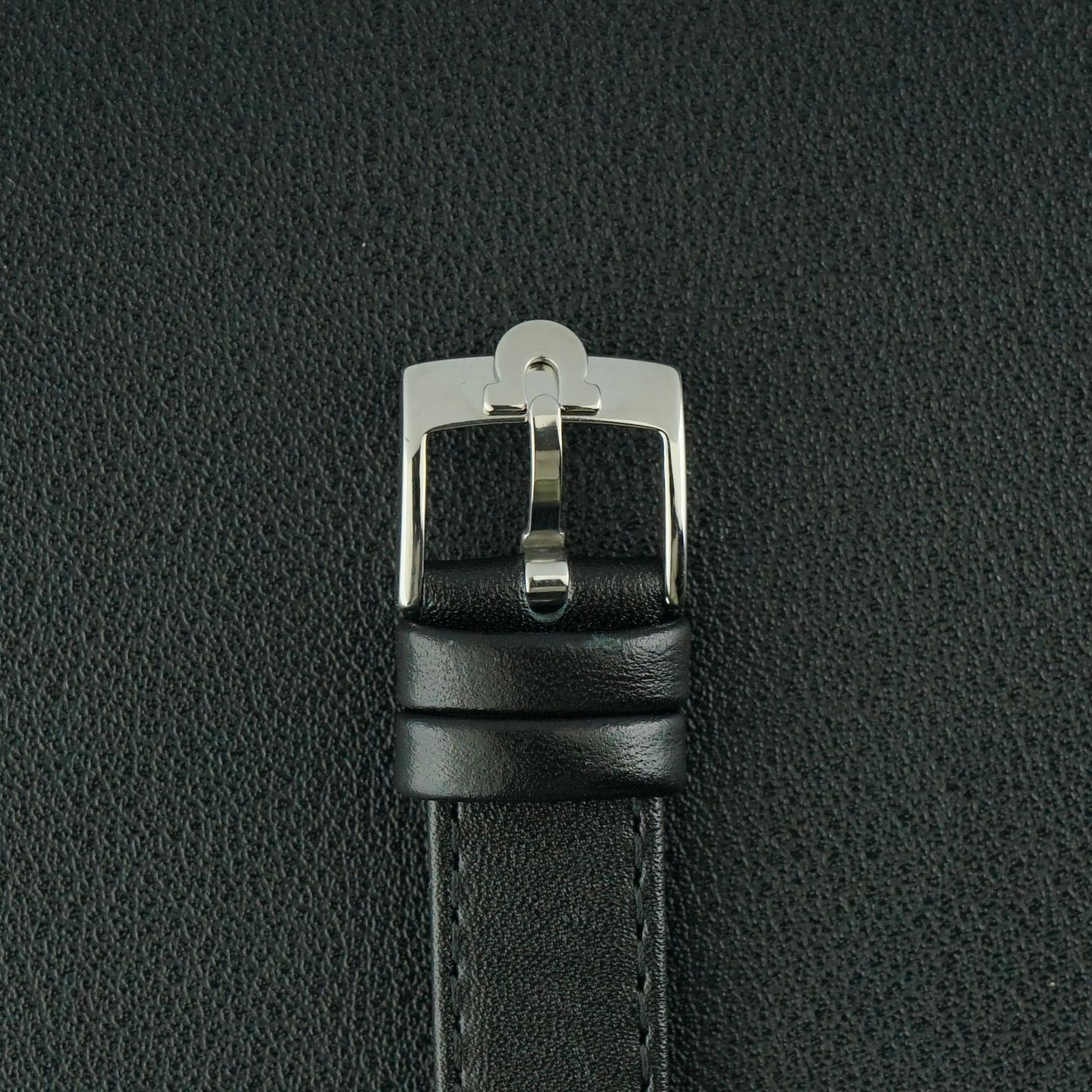 Omega Genève 166.079 (1969) - Blue dial 41 mm Steel case (7/8)