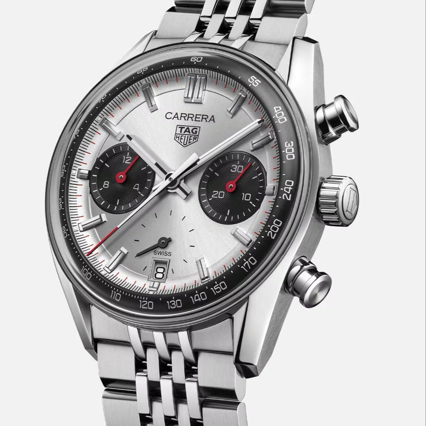 TAG Heuer Carrera CBS2216.BA0048 (2025) - Silver dial 39 mm Steel case (1/4)