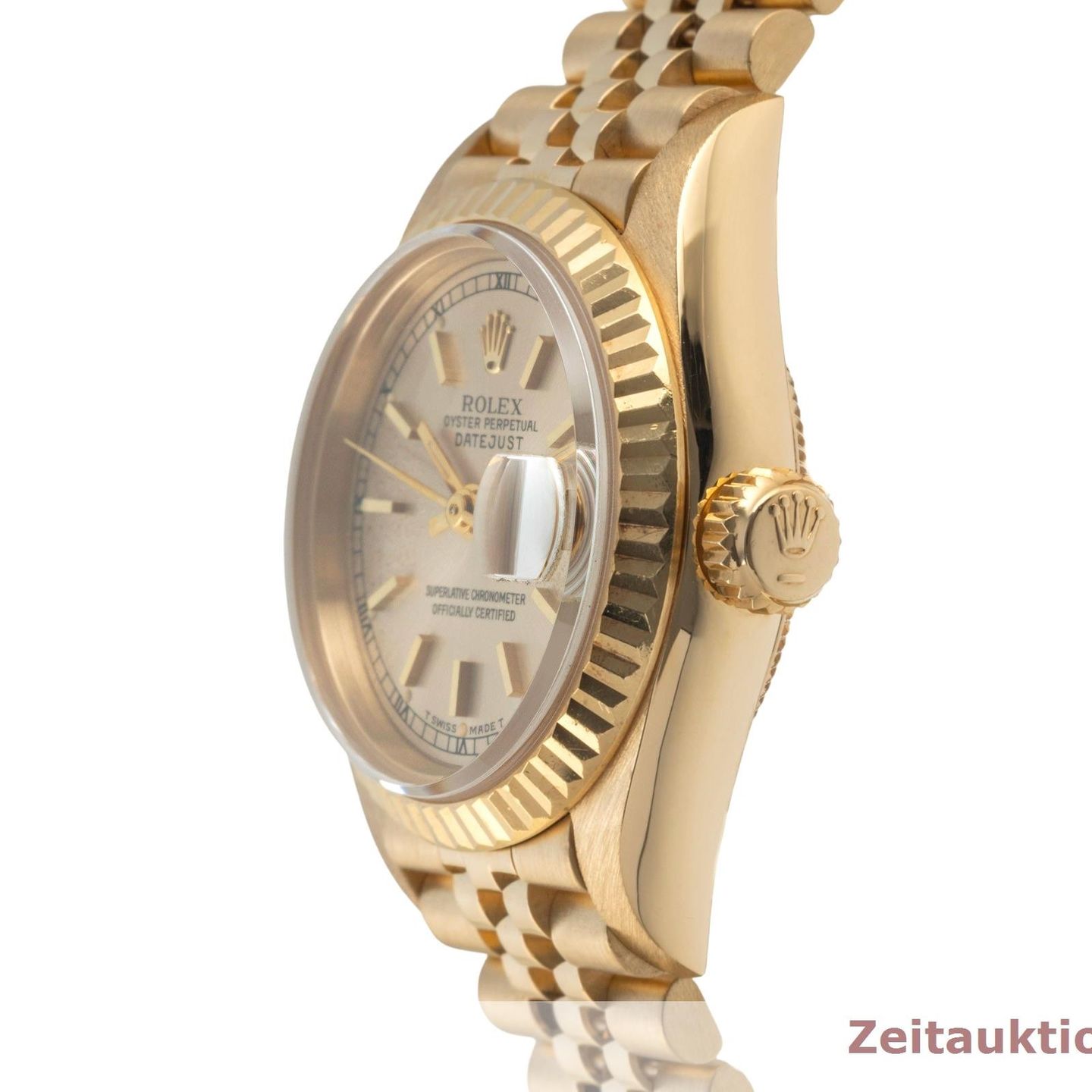 Rolex Lady-Datejust 69178 (Unknown (random serial)) - 26 mm Yellow Gold case (6/8)