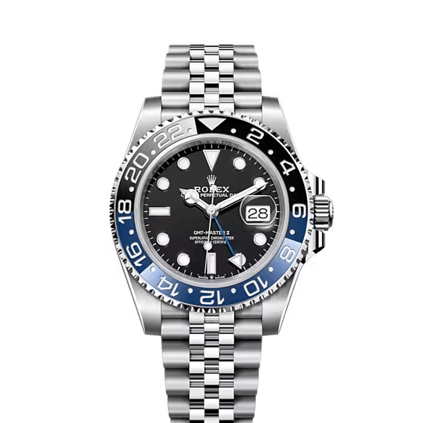 Rolex GMT-Master II 126710BLNR (2024) - Zwart wijzerplaat 40mm Staal (1/6)