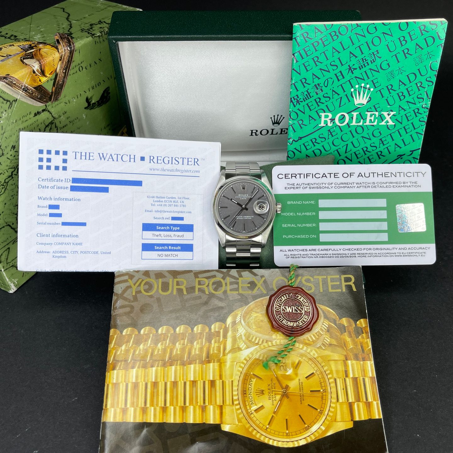 Rolex Oyster Perpetual Date 1500 - (2/8)