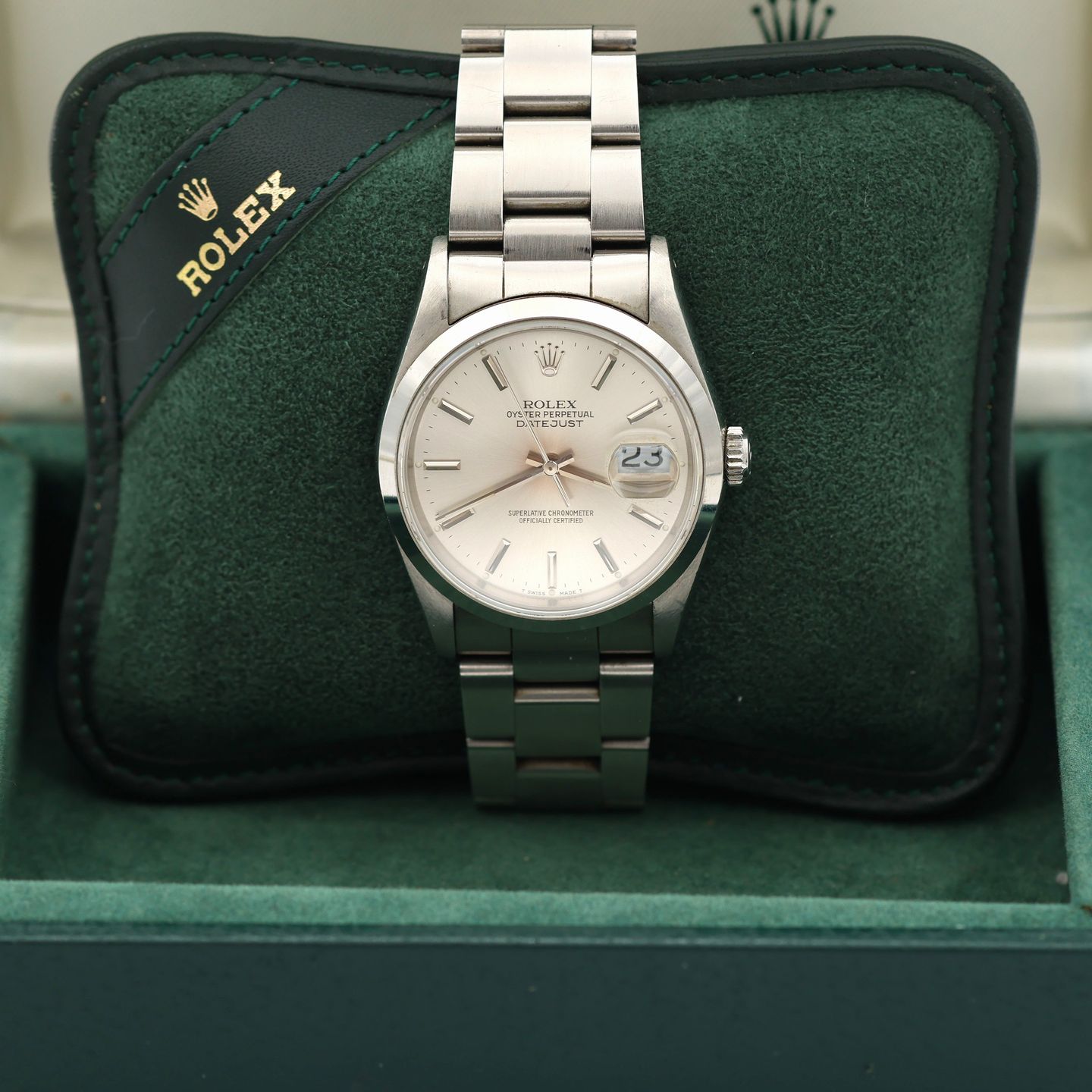 Rolex Datejust 36 16200 (Unknown (random serial)) - 36 mm Steel case (1/8)