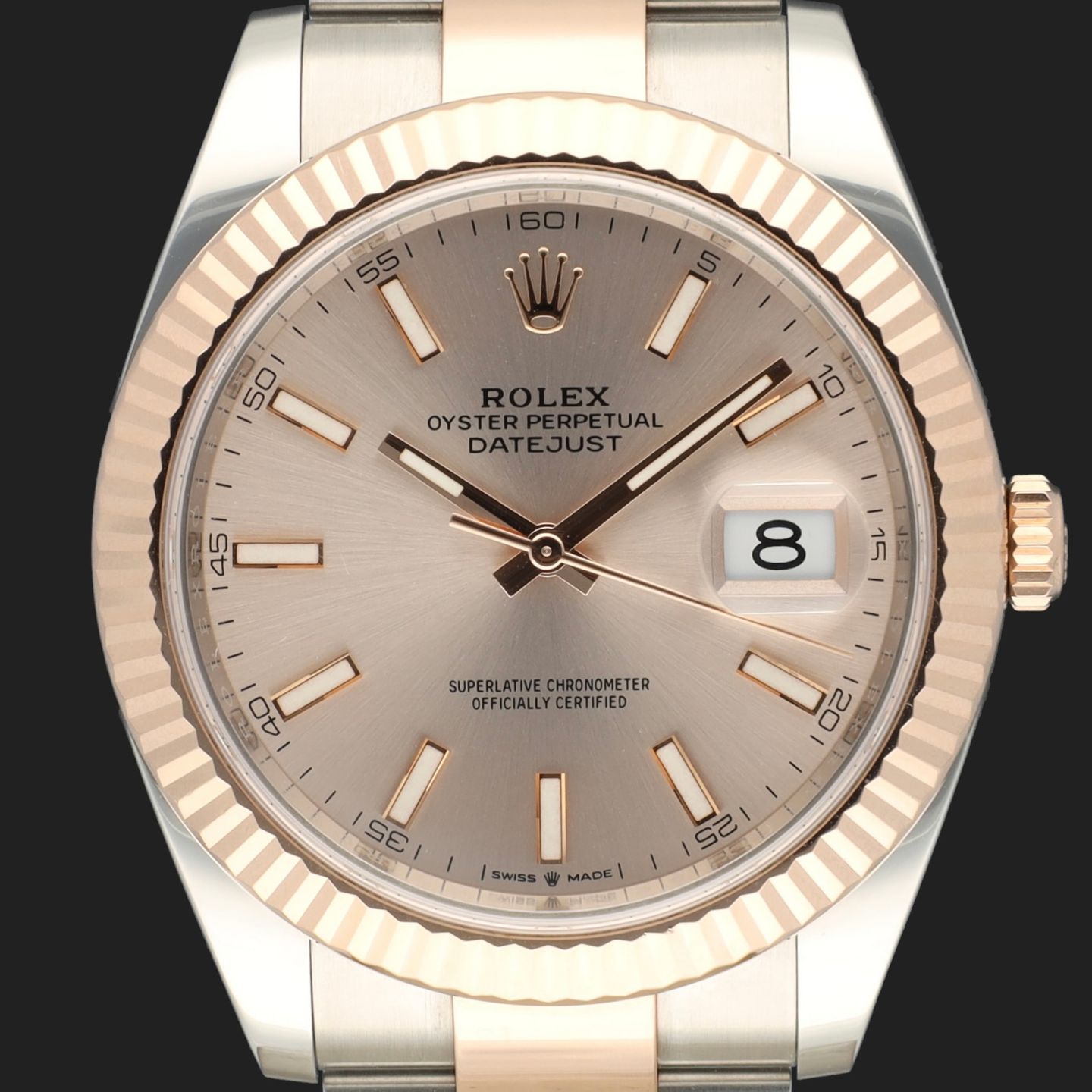 Rolex Datejust 41 126331 (2021) - Zilver wijzerplaat 41mm Goud/Staal (2/8)