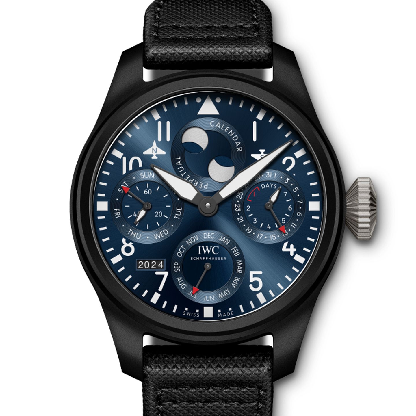 IWC Big Pilot Top Gun IW503001 (2024) - Blauw wijzerplaat 47mm Keramiek (1/1)