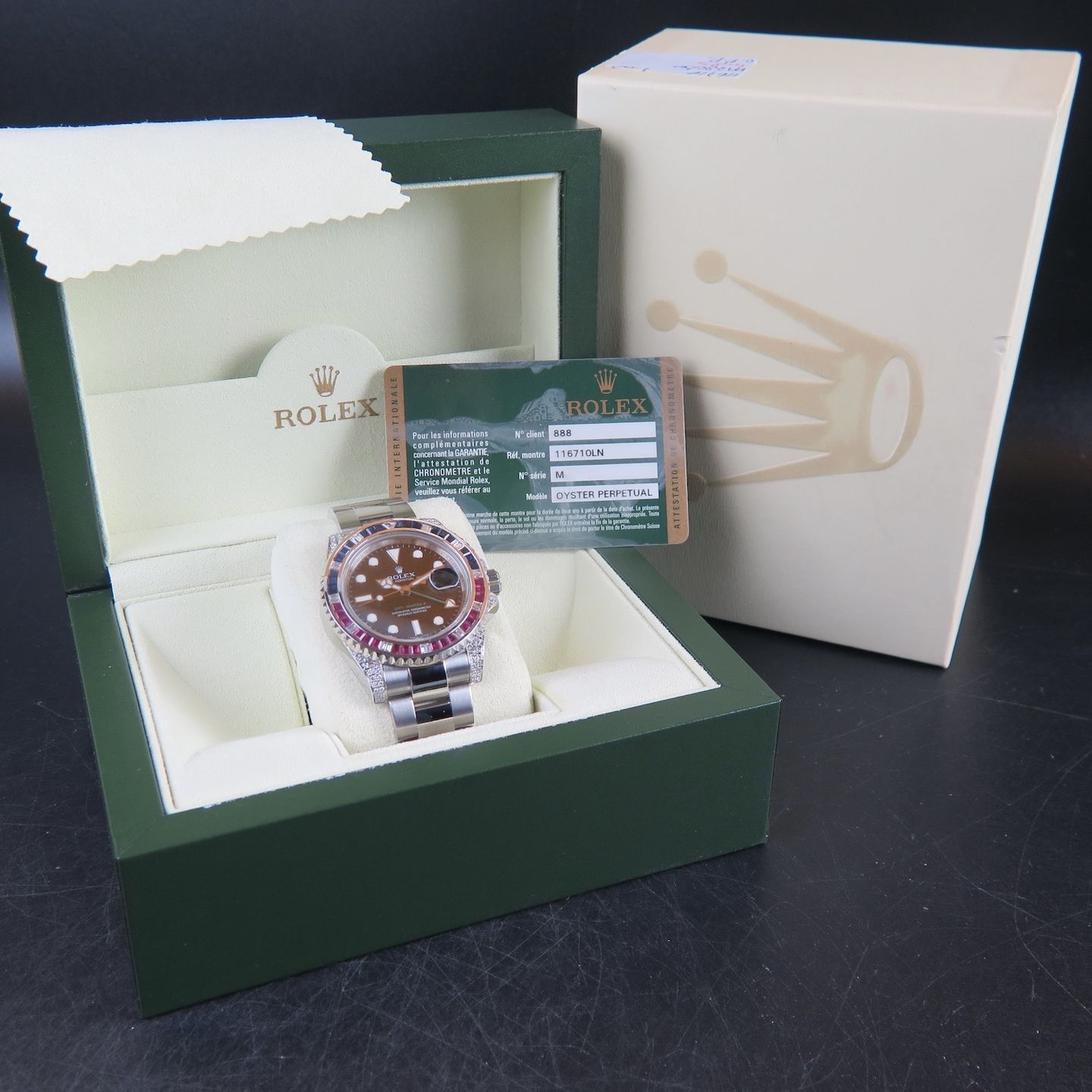 Rolex GMT-Master II 116710LN (2008) - 40mm Staal (6/6)