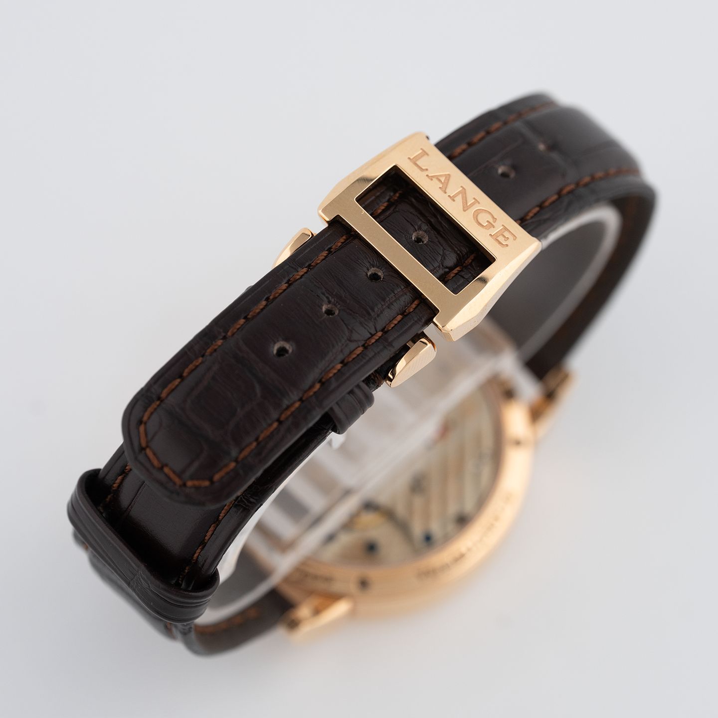 A. Lange & Söhne 1815 730.032 (Unknown (random serial)) - Silver dial 40 mm Rose Gold case (5/8)
