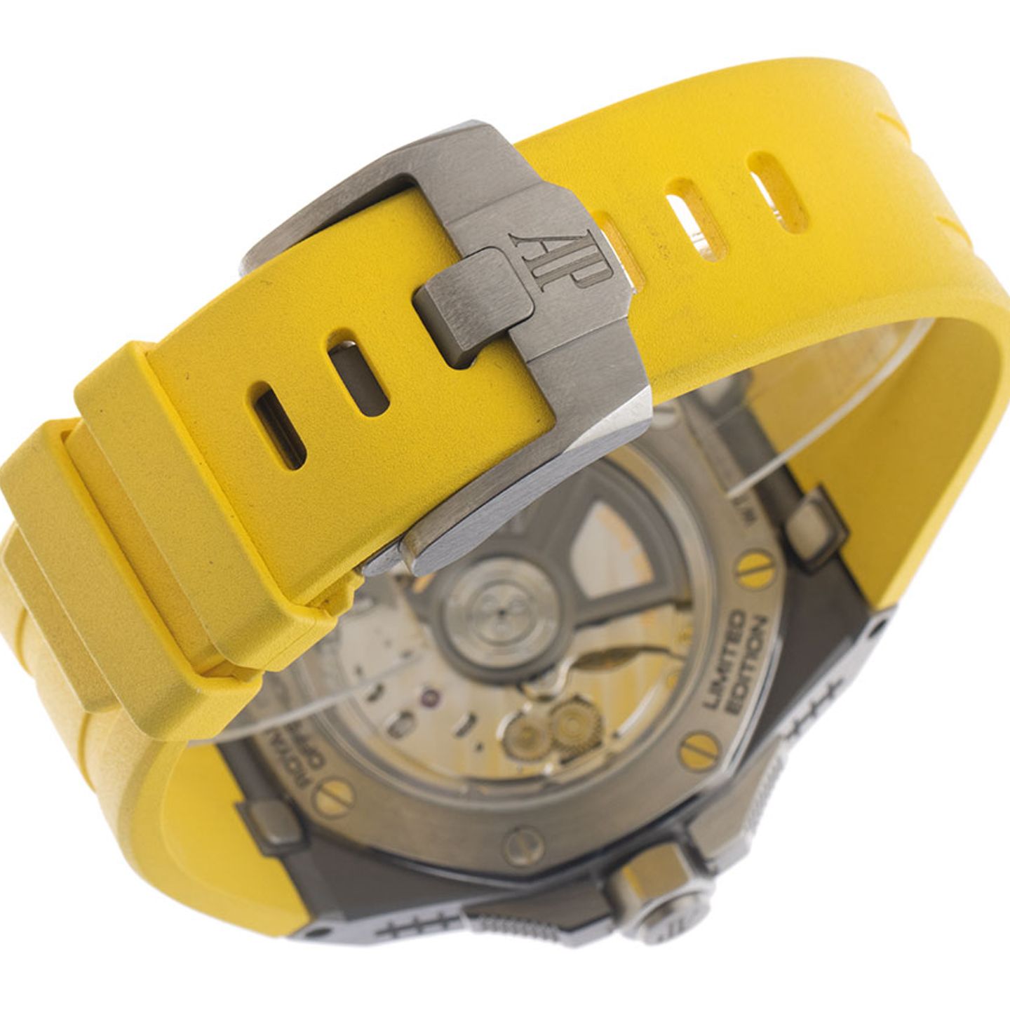 Audemars Piguet Royal Oak Offshore 15600TI.OO.A343CA.01 (2022) - Blauw wijzerplaat 43mm Titanium (7/7)