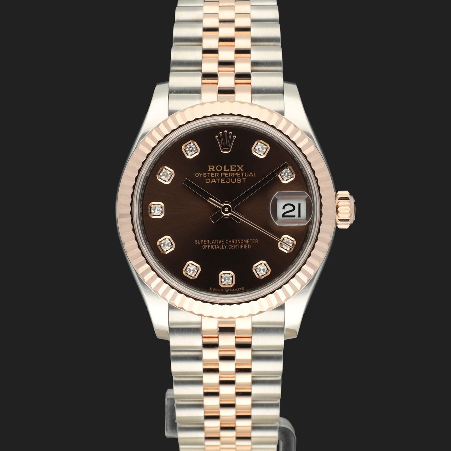 Rolex Datejust 31 278271 (2024) - 31mm Goud/Staal (2/8)