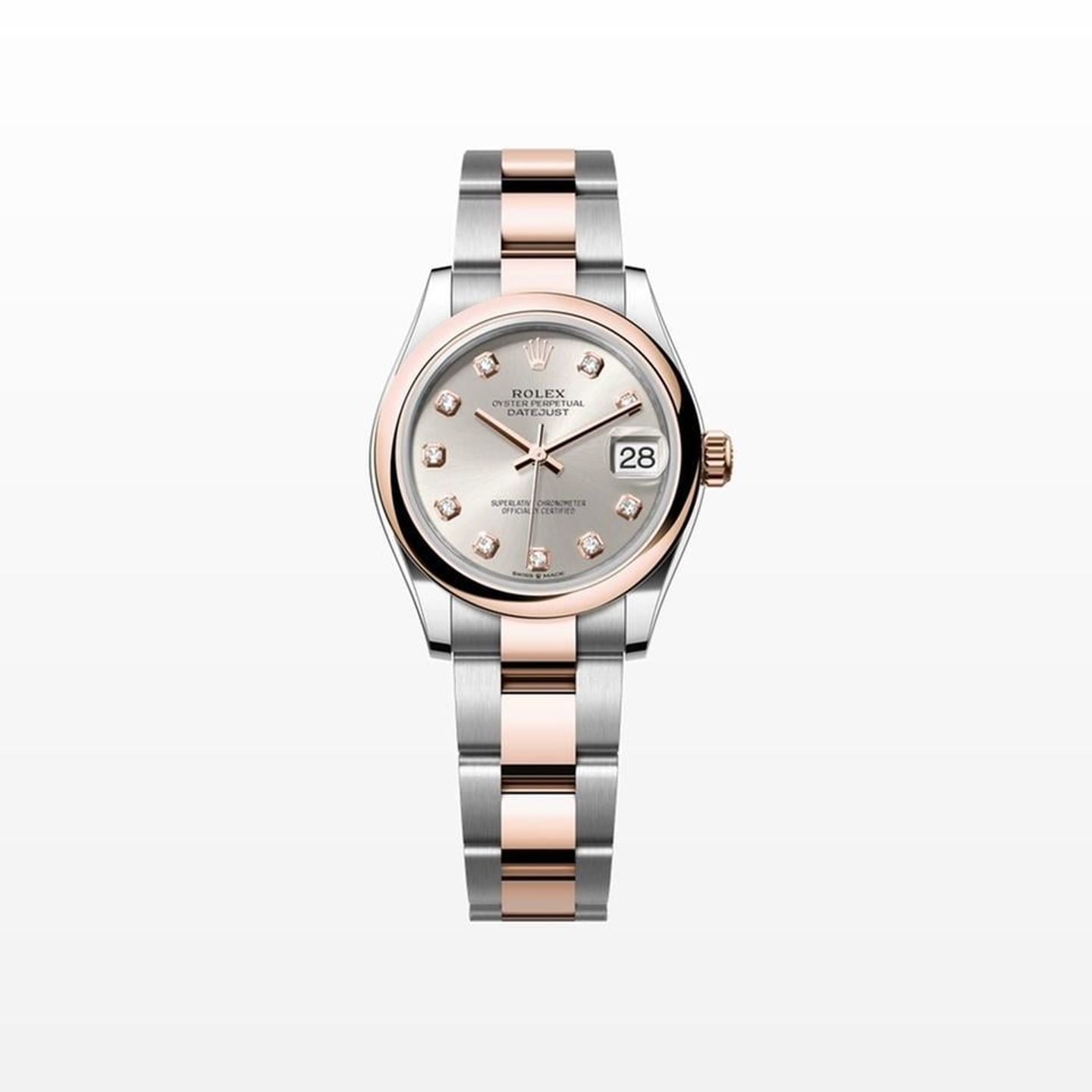 Rolex Datejust 278241 (2026) - Silver dial 31 mm Gold/Steel case (1/1)