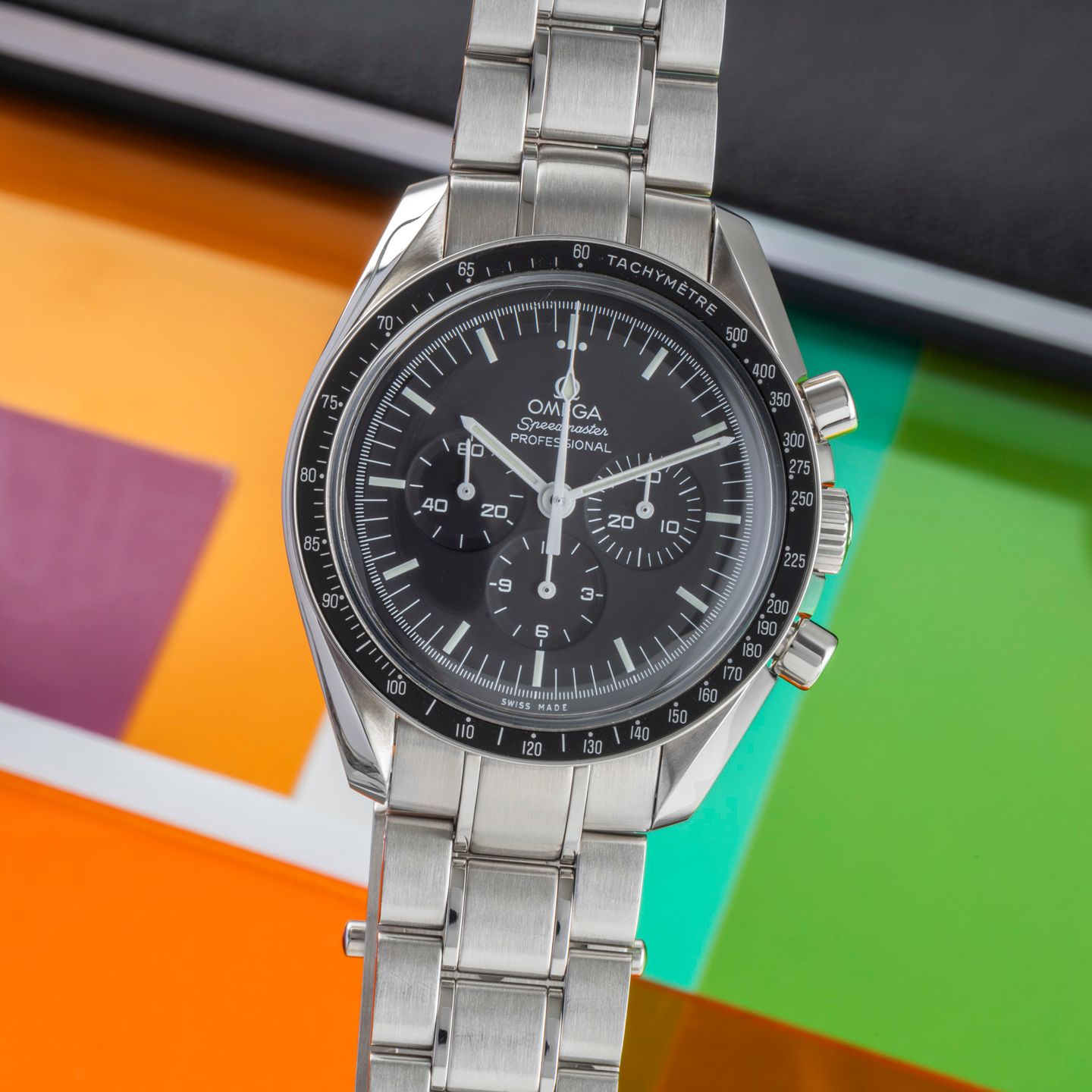 Omega Speedmaster Professional Moonwatch 311.30.42.30.01.005 (2019) - Zwart wijzerplaat 42mm Staal (3/8)